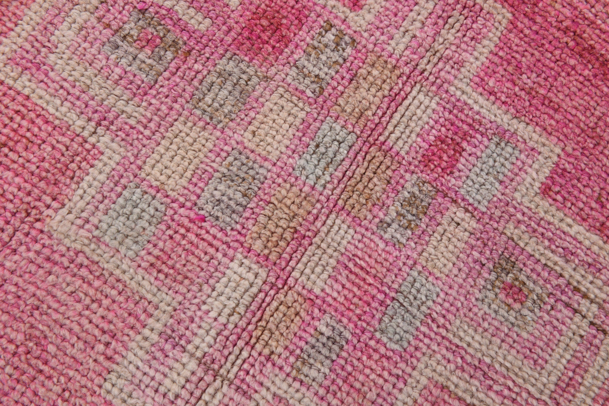 Vintage Herki Runner Rug 3’3’’ x 11’5’’ ft