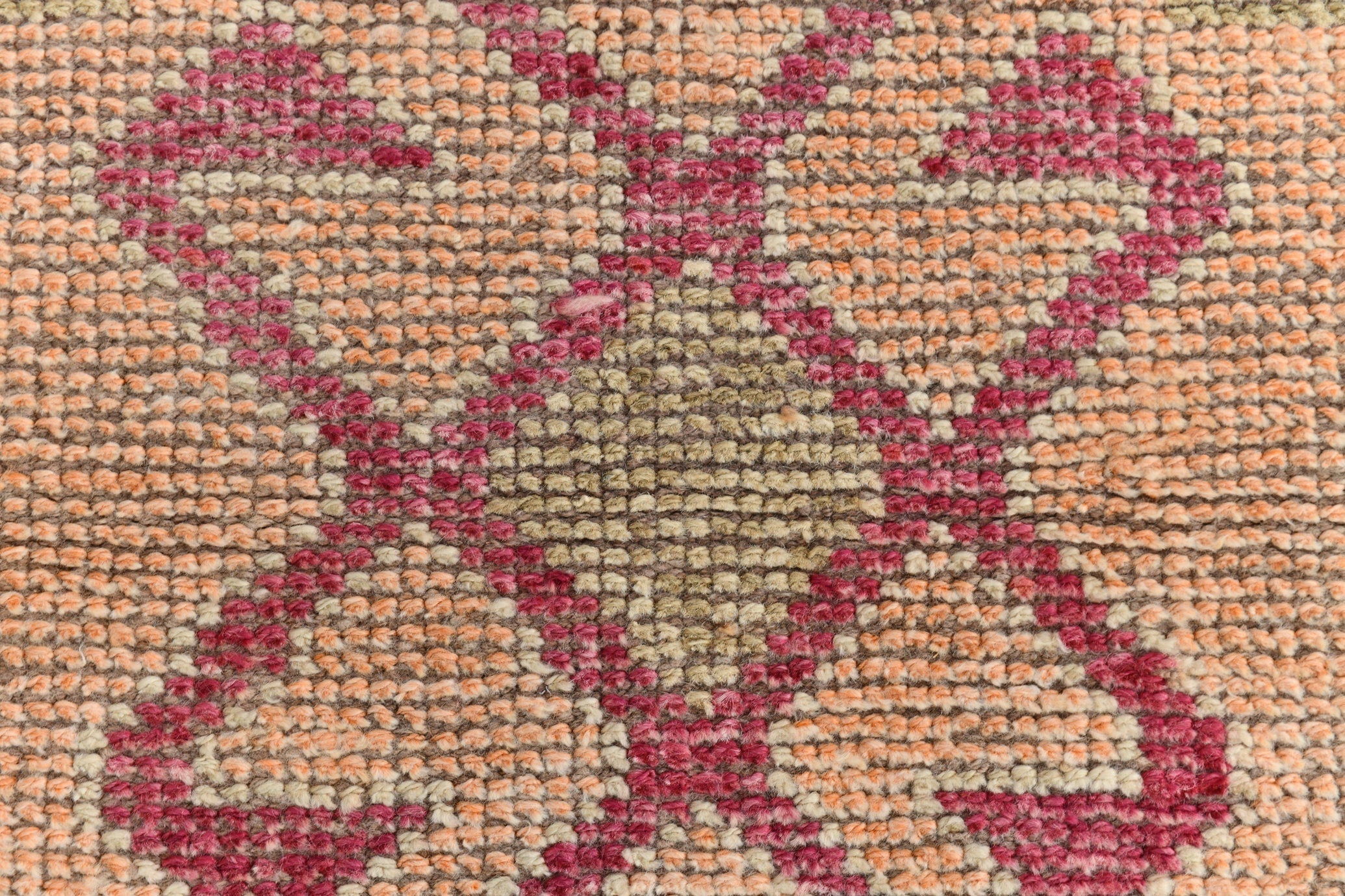 Vintage Herki Runner Rug 3'3" x 11'9" ft