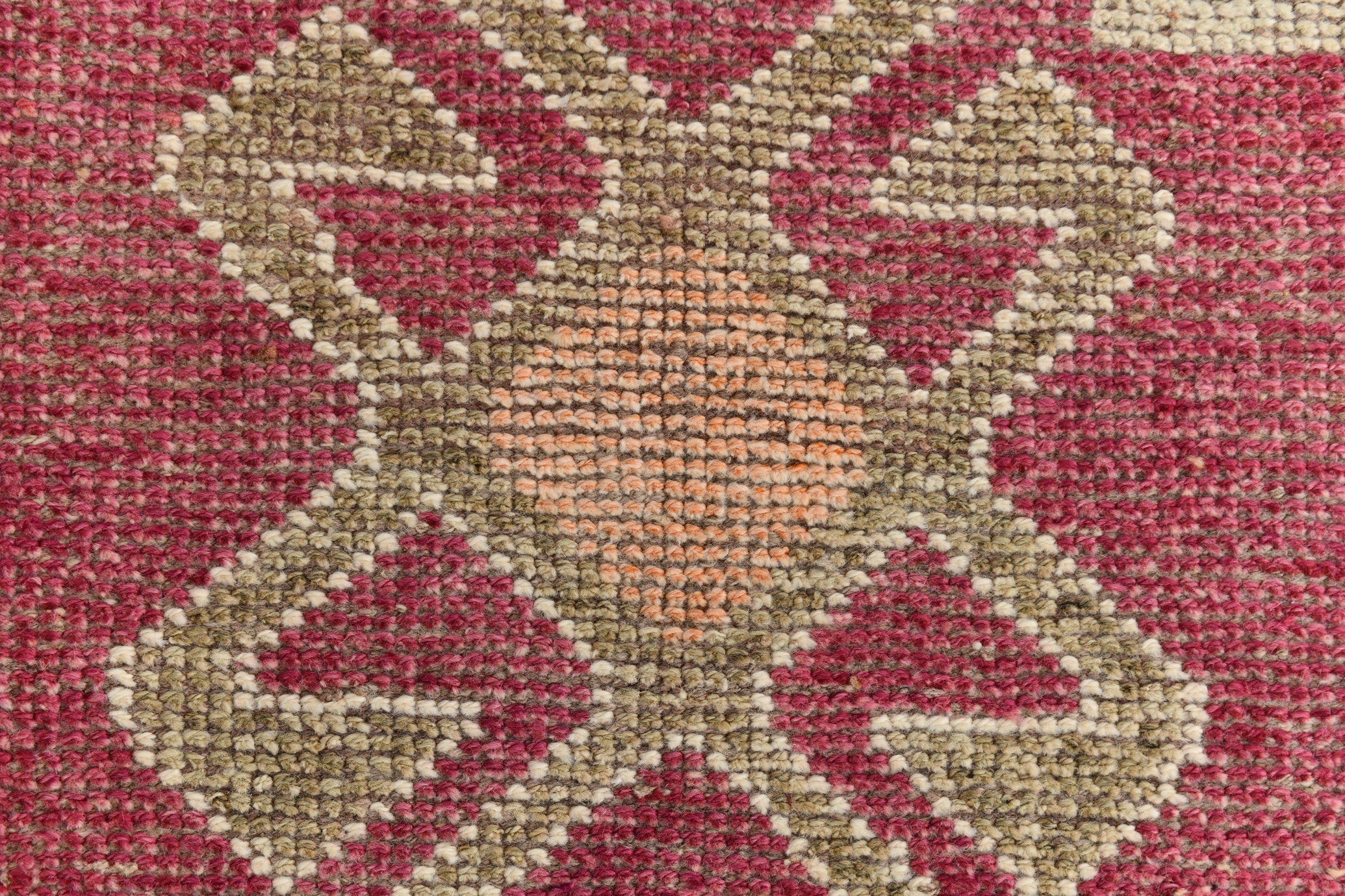 Vintage Herki Runner Rug 3'3" x 11'9" ft