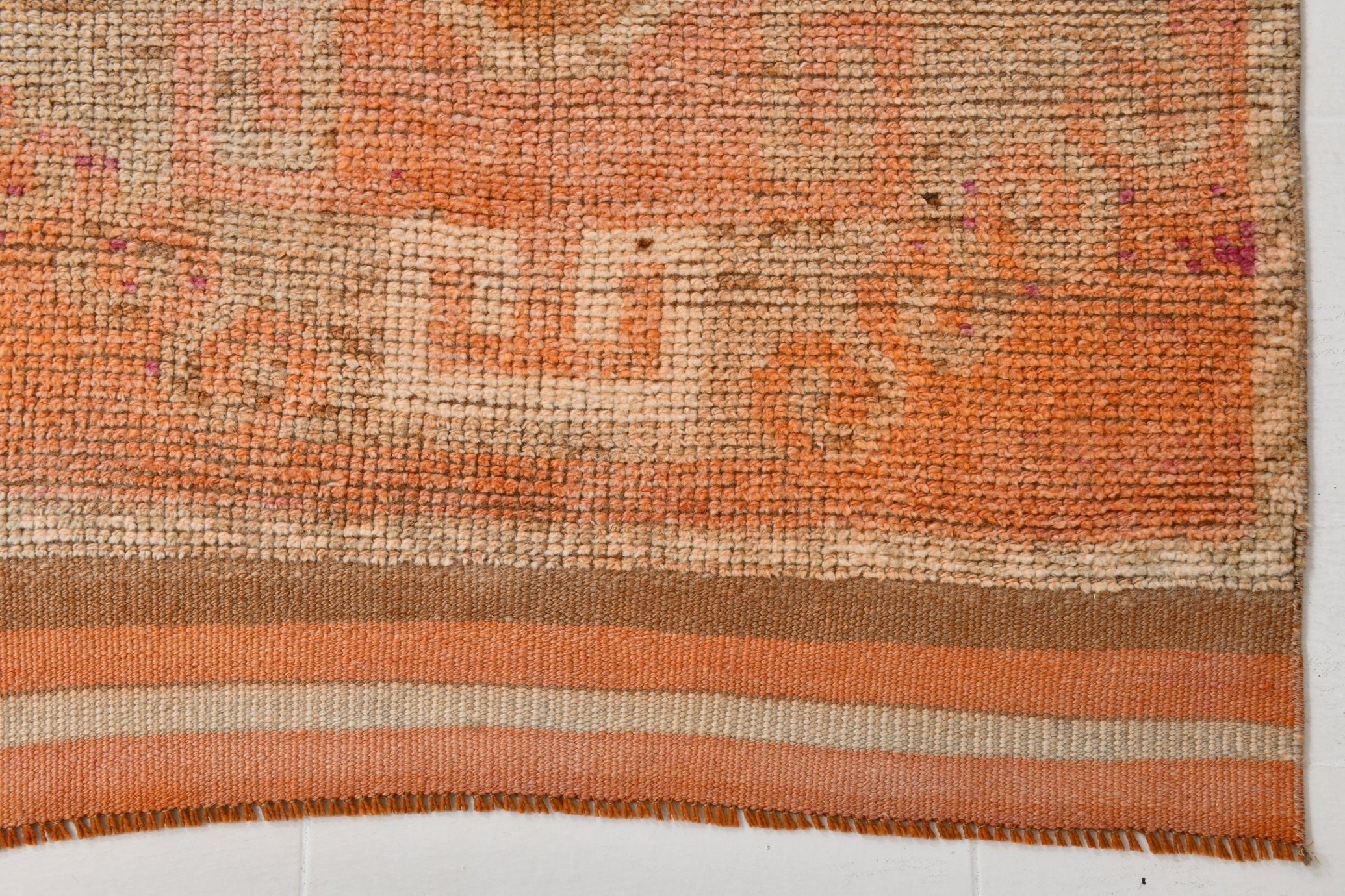 Vintage Herki Runner Rug 3’3’’ x 12’4’’ ft