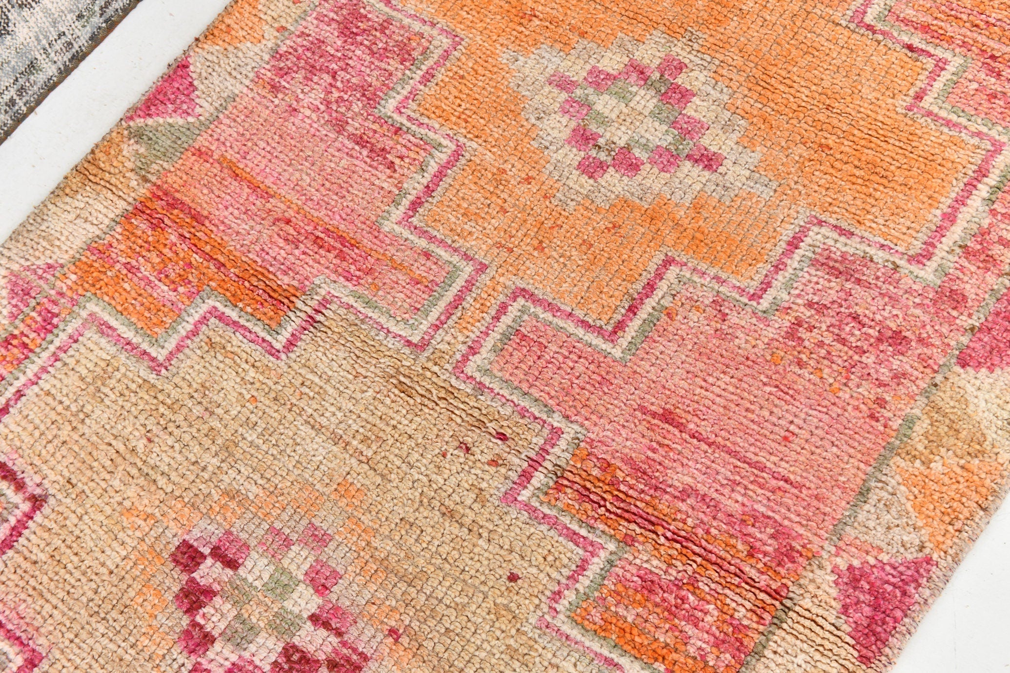 Vintage Herki Runner Rug 3’3’’ x 9’7’’ ft