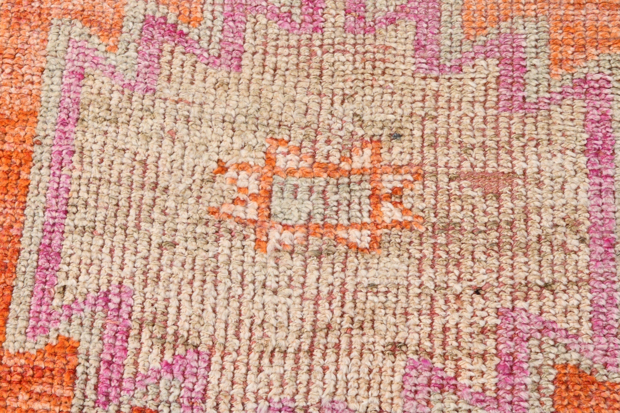 Vintage Herki Runner Rug 3’4’’ x 11’1’’ ft