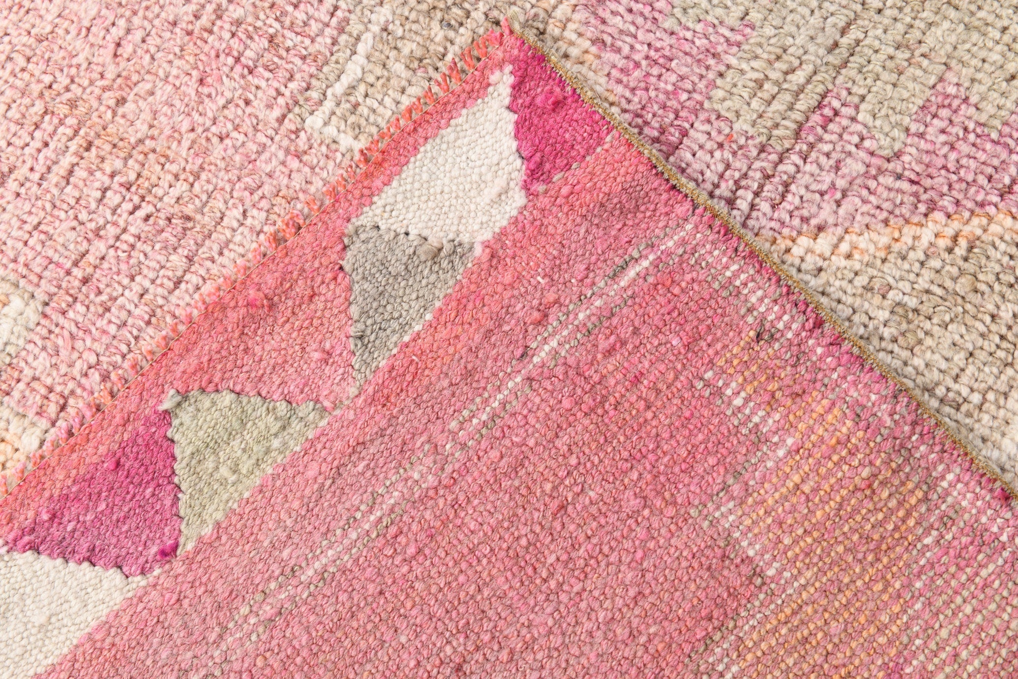 Vintage Herki Runner Rug 3’6’’ x 11’11’’ ft