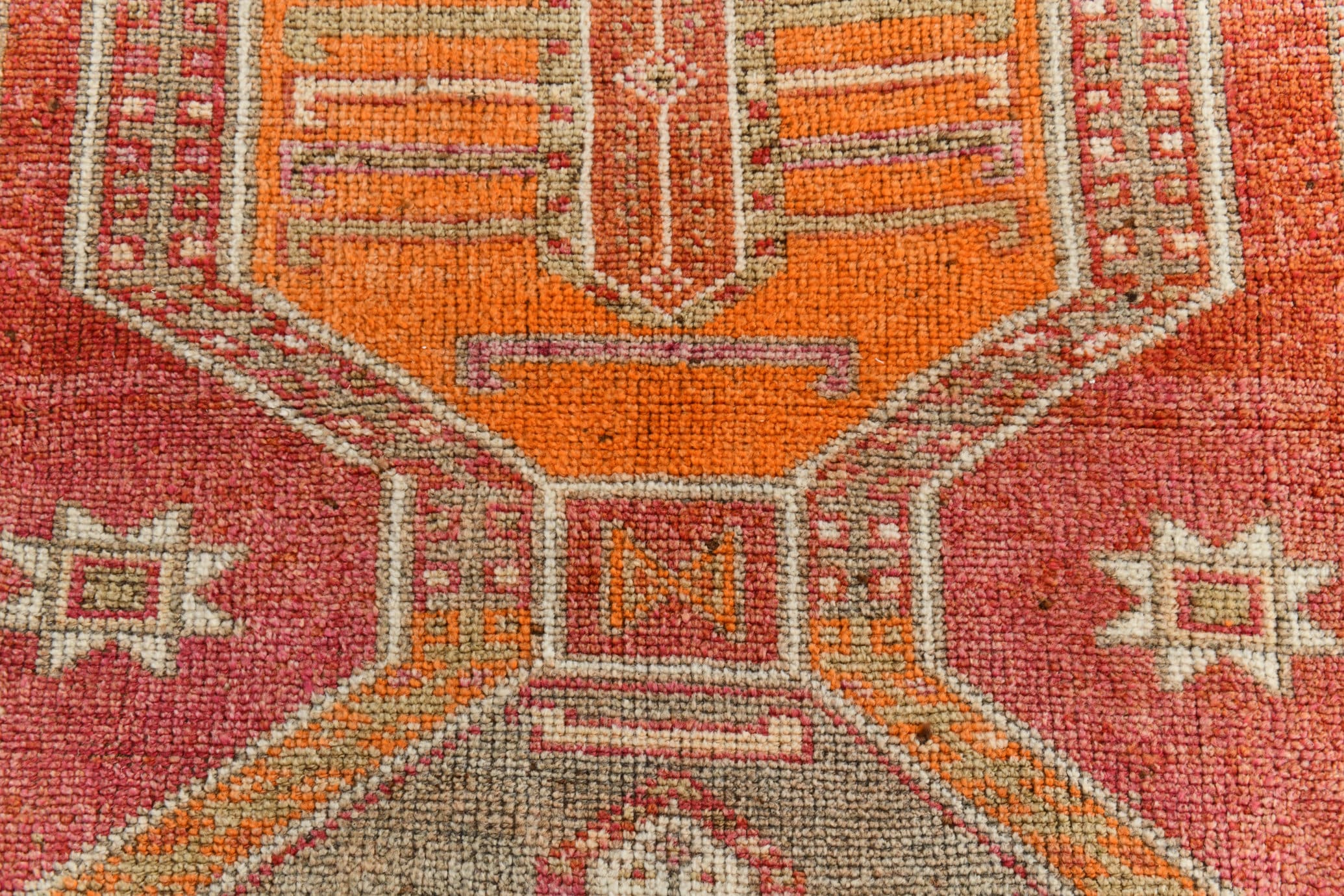 Vintage Herki Runner Rug 3’7’’ x 11’9’’ ft