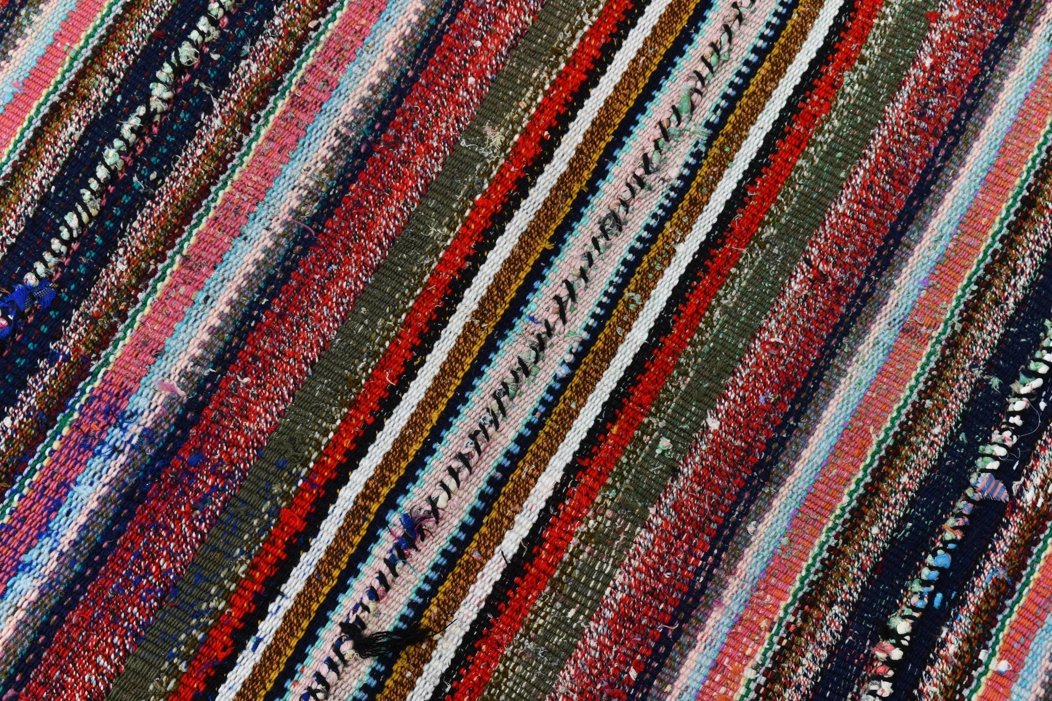 Vintage Kilim 3’7’’ x 7’1’’ ft
