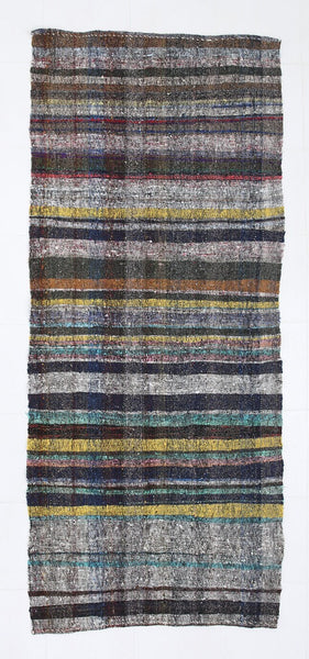 Vintage Kilim 3'9" x 8'11" ft