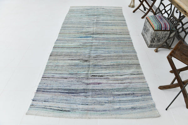 Vintage Kilim 4'8" x 10'3" ft