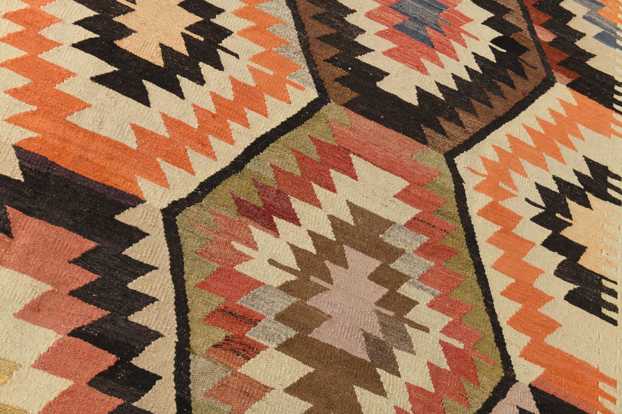 Vintage Kilim Anatolian 10'0" x 12'10" ft