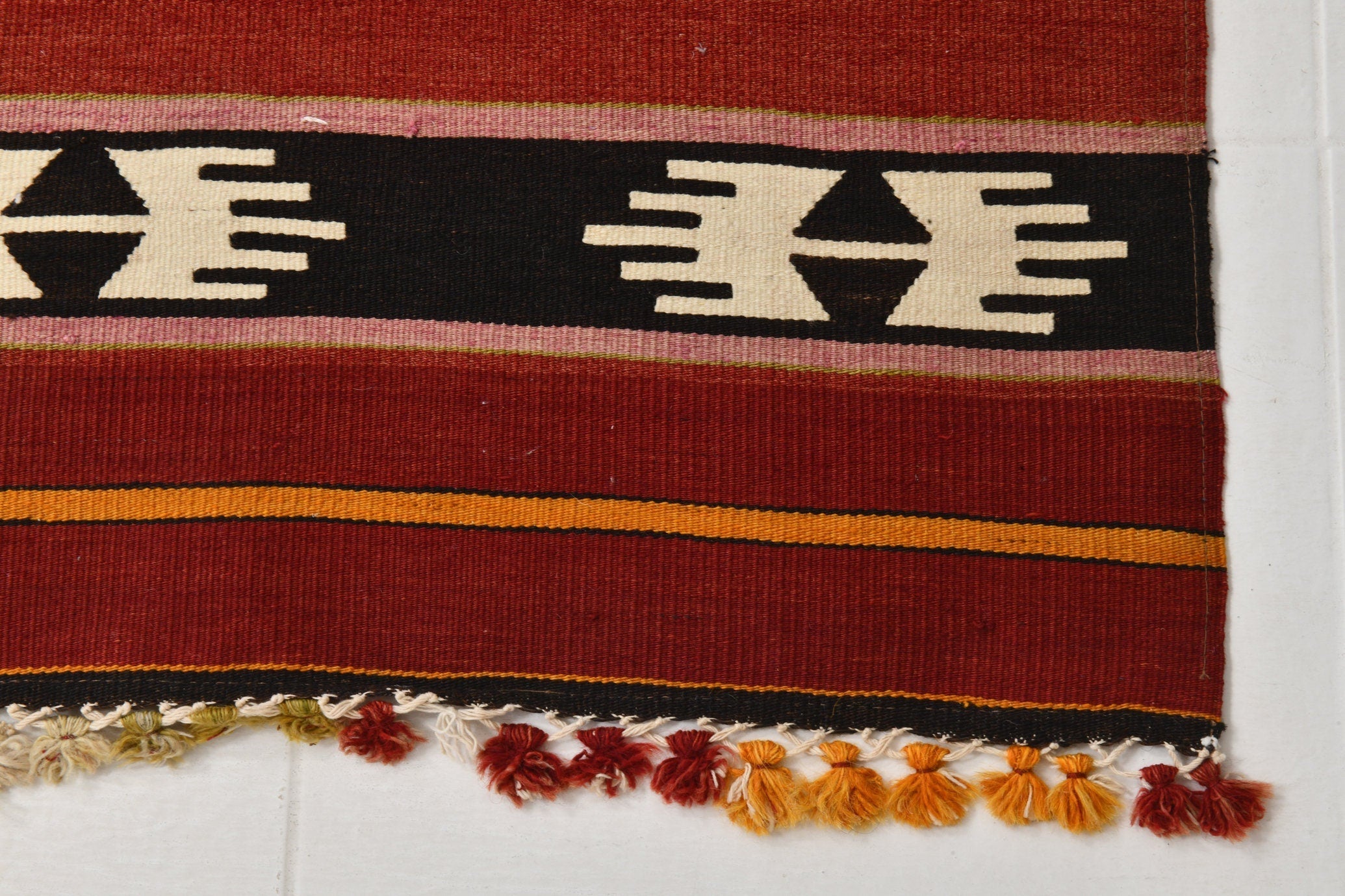 Vintage Kilim Anatolian 1’11’’ x 9’3’’ ft