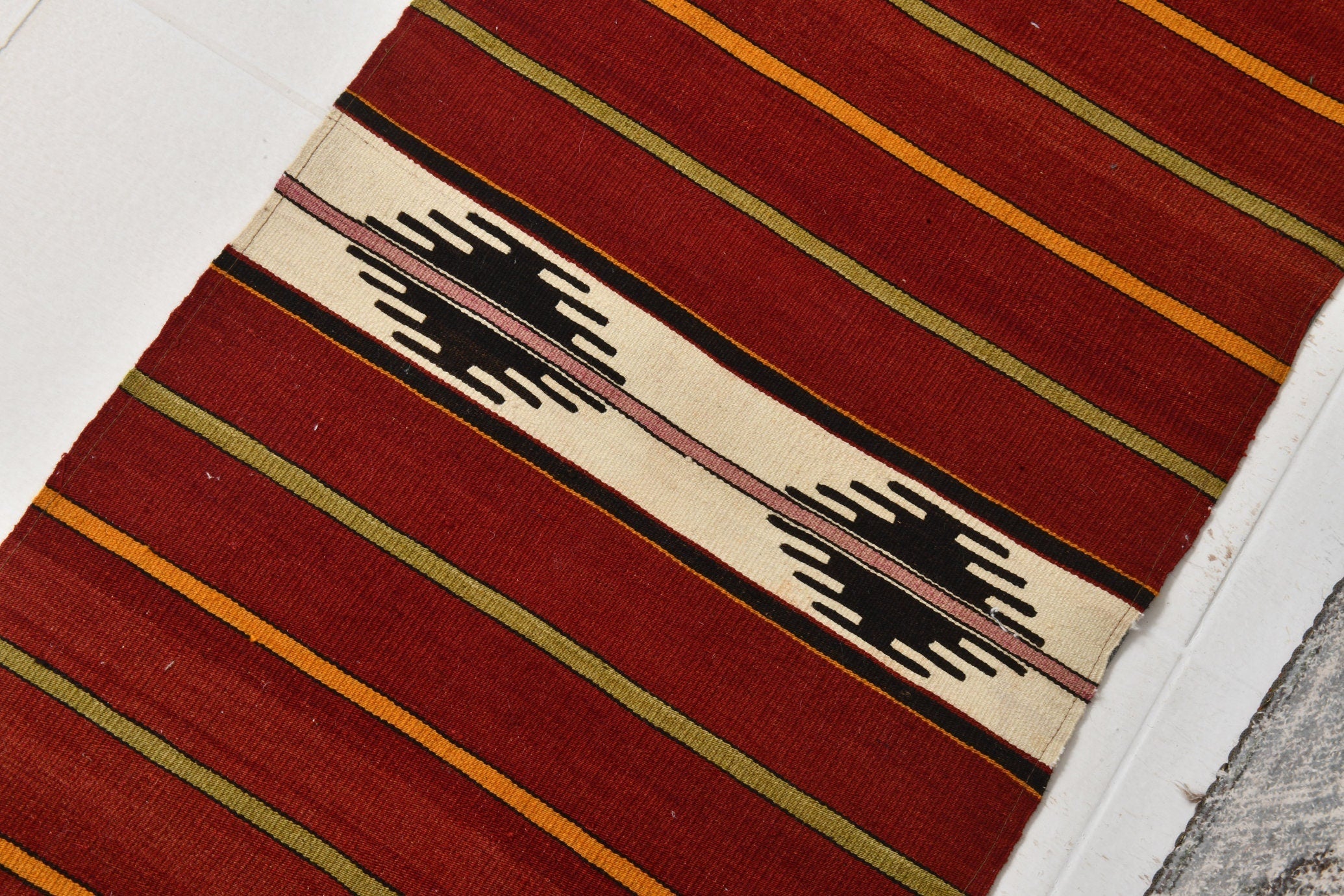 Vintage Kilim Anatolian 1’11’’ x 9’3’’ ft