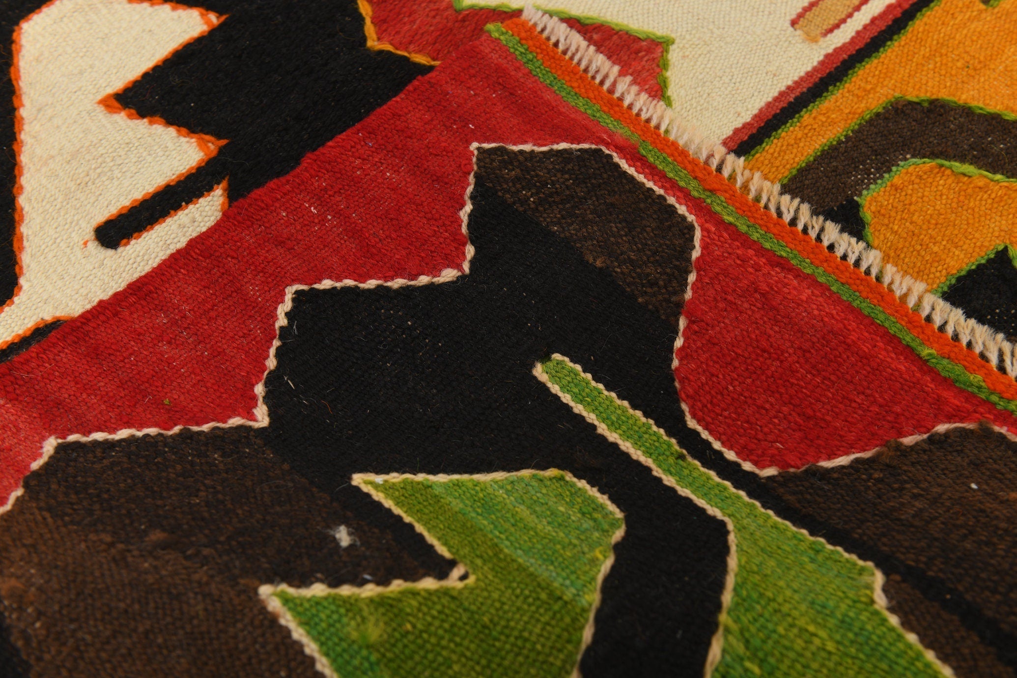 Vintage Kilim Anatolian 11’2’’ x 13’9’’ ft