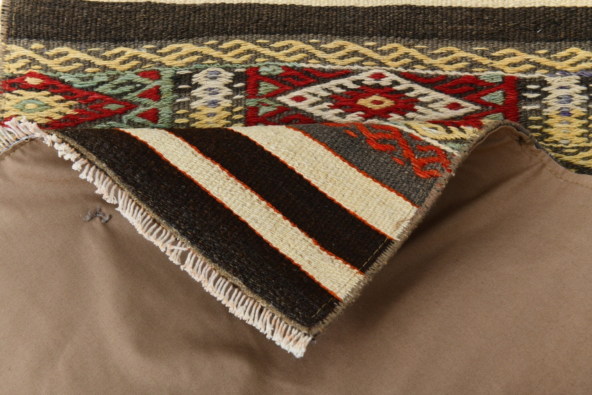 Vintage Kilim Anatolian 1'12" x 7'1" ft