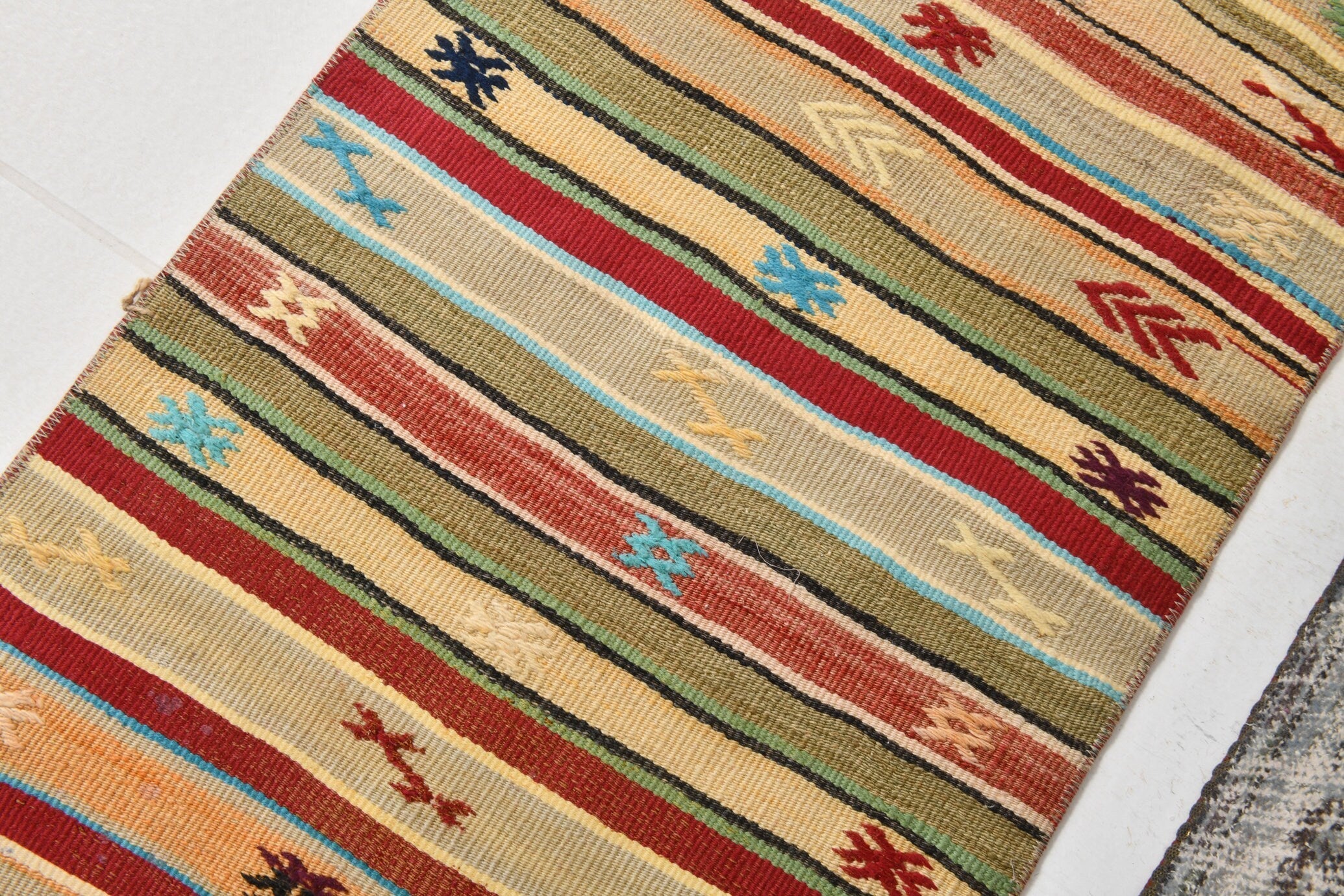 Vintage Kilim Anatolian 1’9’’ x 3’4’’ ft