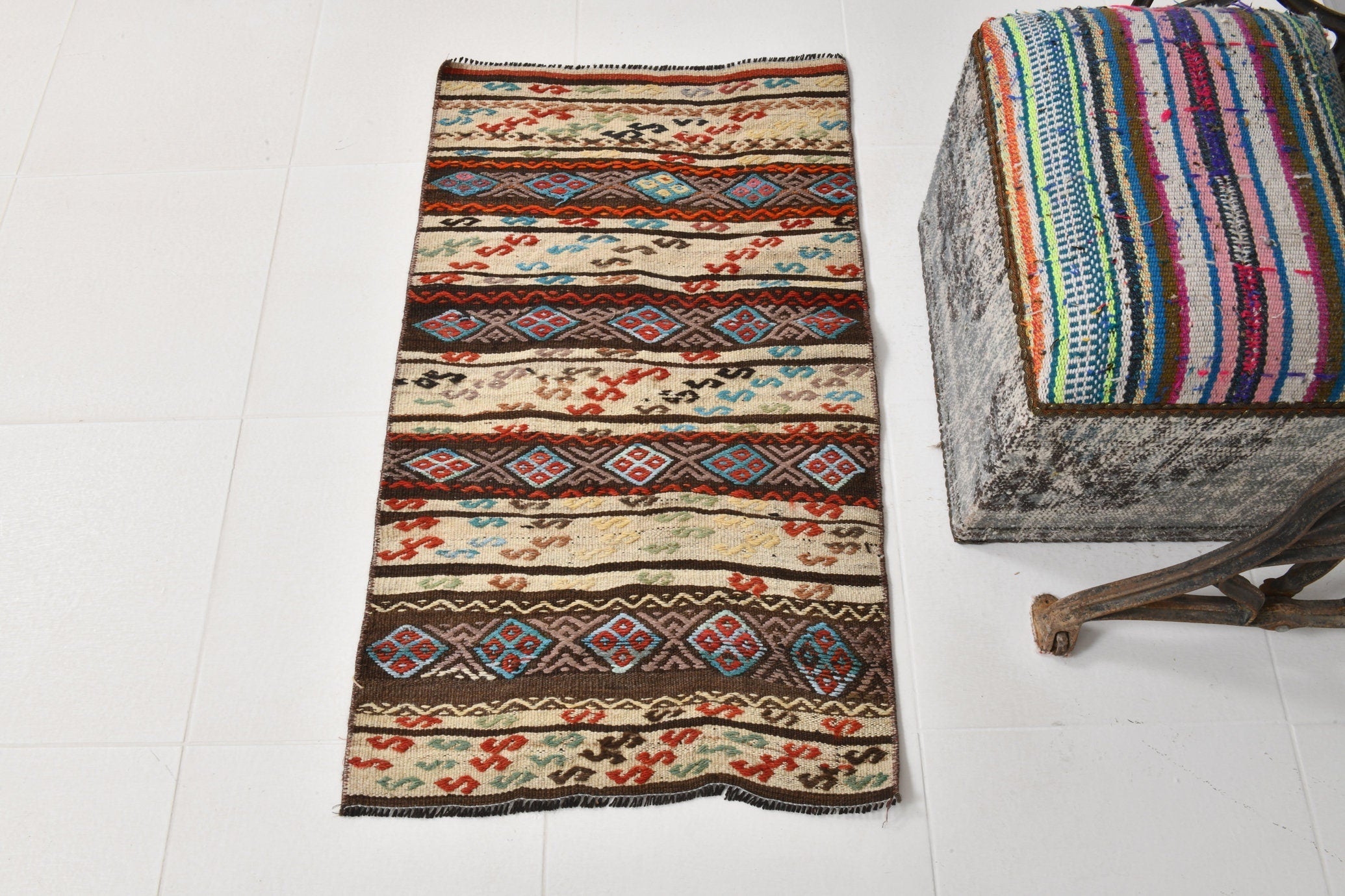 Vintage Kilim Anatolian 2’0’’ x 3’4’’ ft