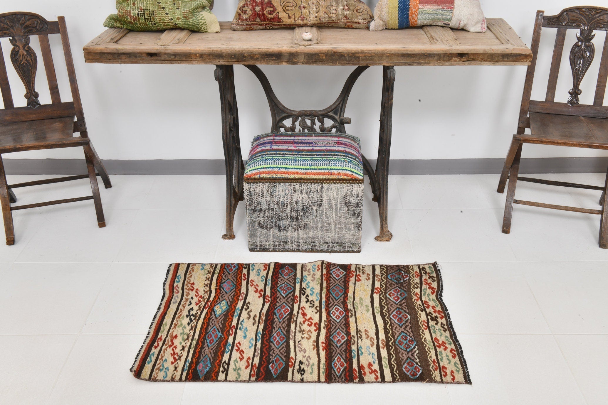 Vintage Kilim Anatolian 2’0’’ x 3’4’’ ft