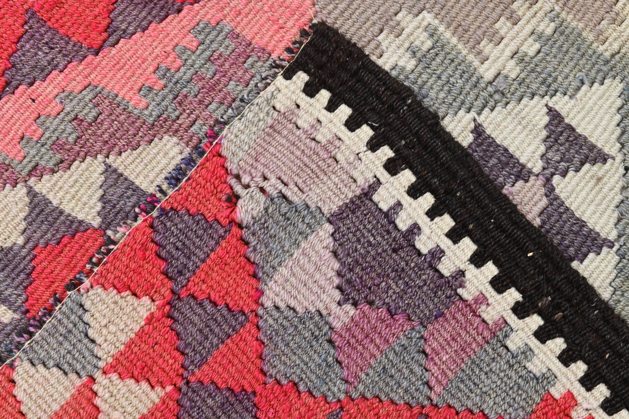 Vintage Kilim Anatolian 2’10’’ x 10’9’’ ft