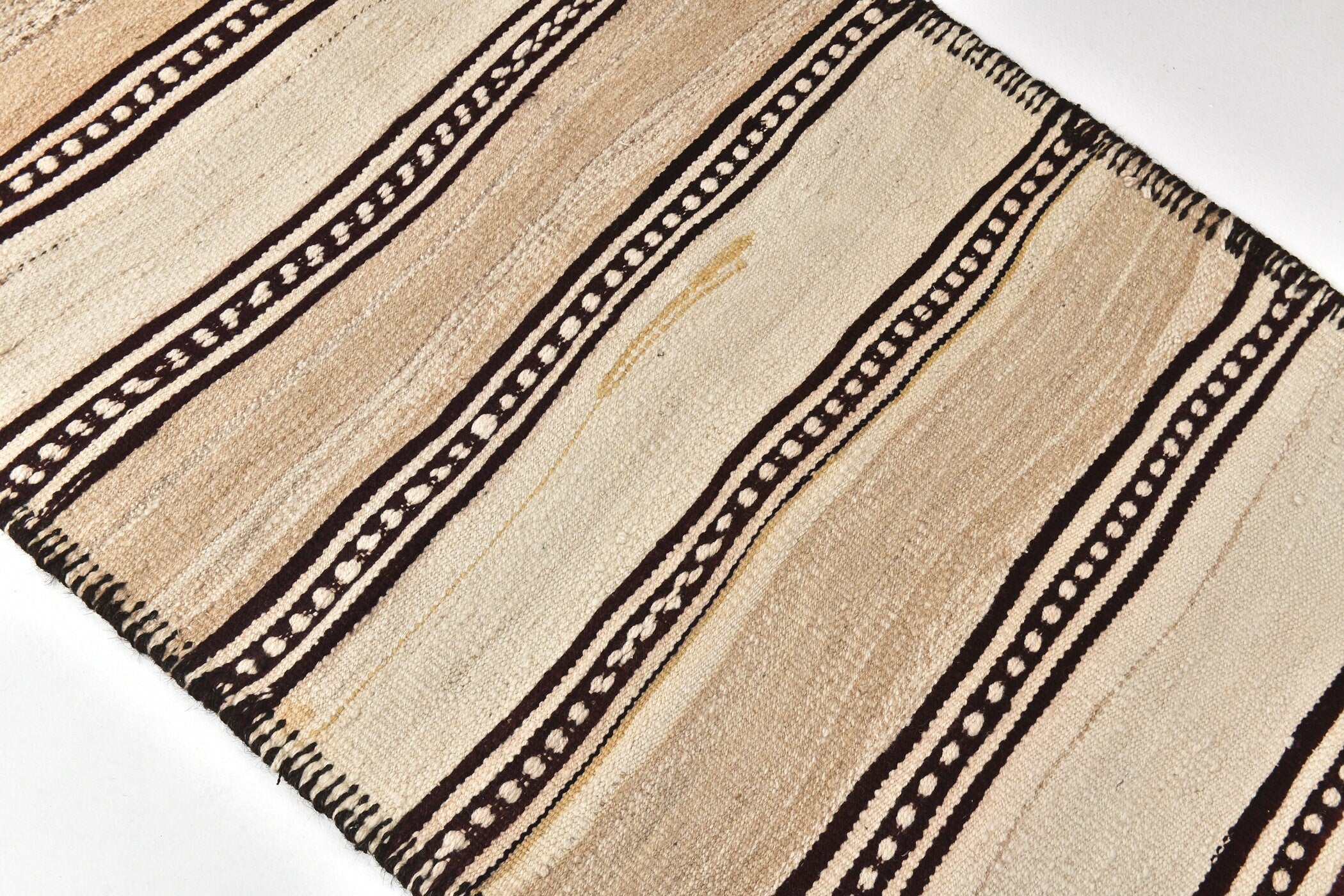 Vintage Kilim Anatolian 2'10" x 11'3" ft