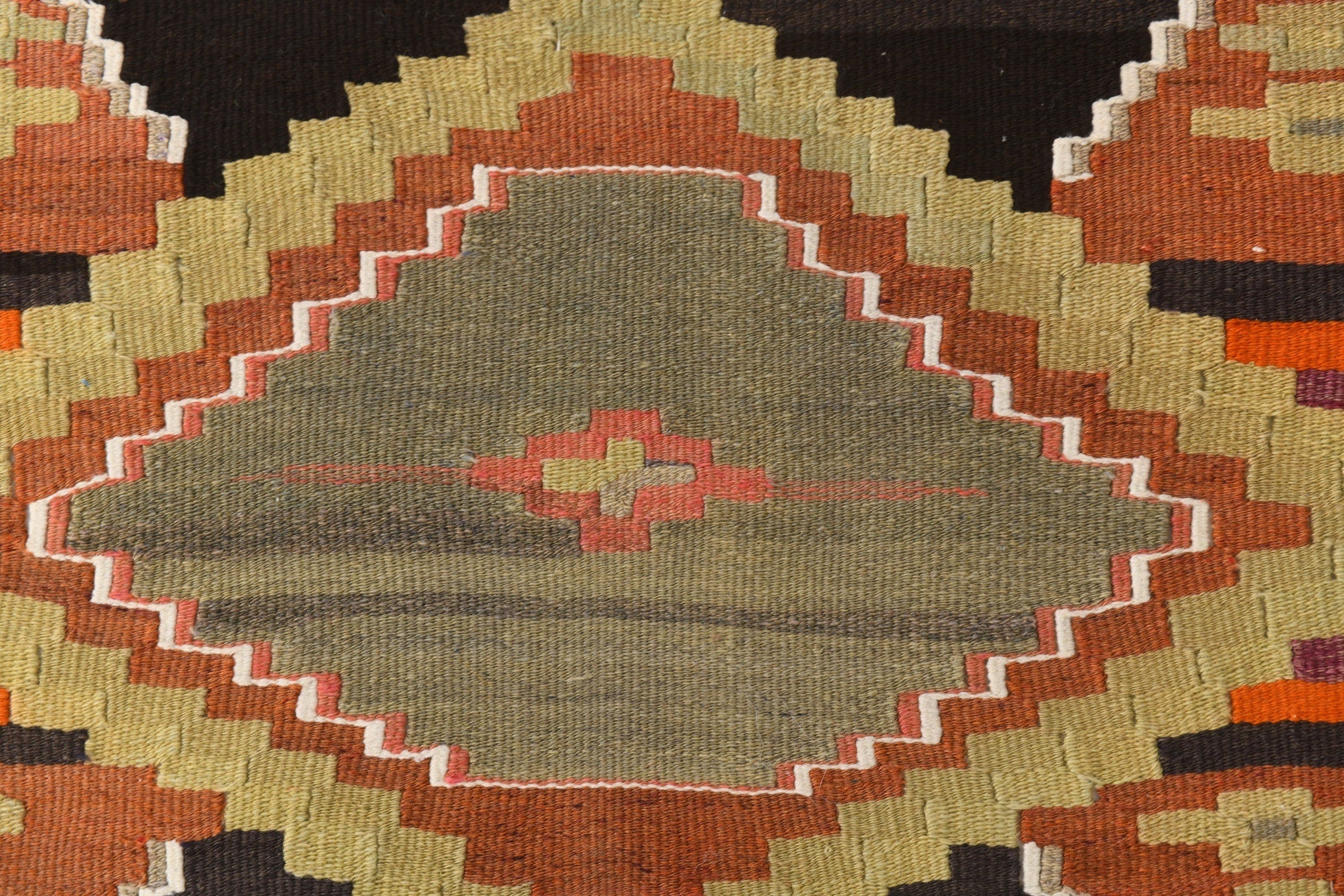 Vintage Kilim Anatolian 2'10" x 14'0" ft