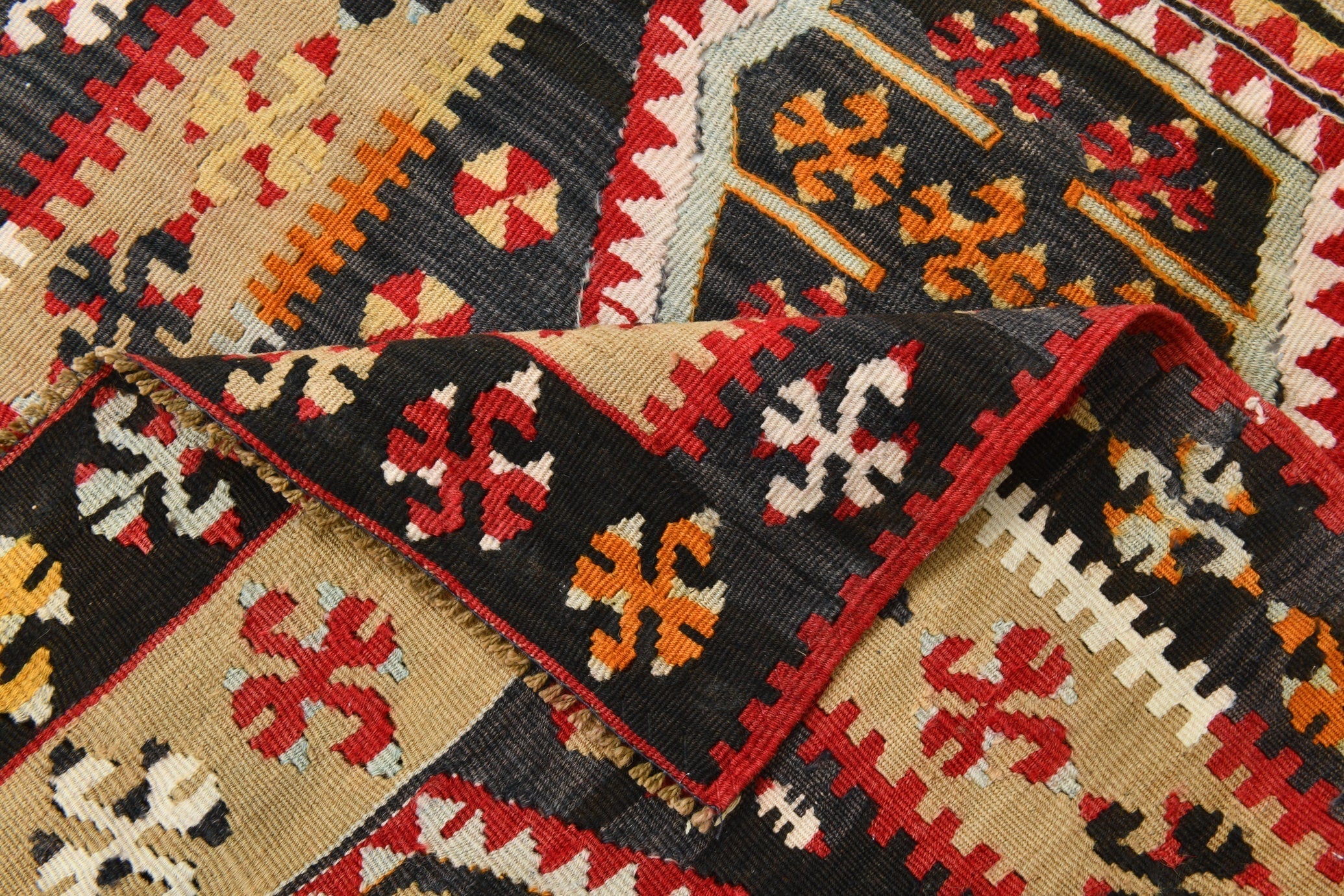 Vintage Kilim Anatolian 2'10" x 4'7" ft