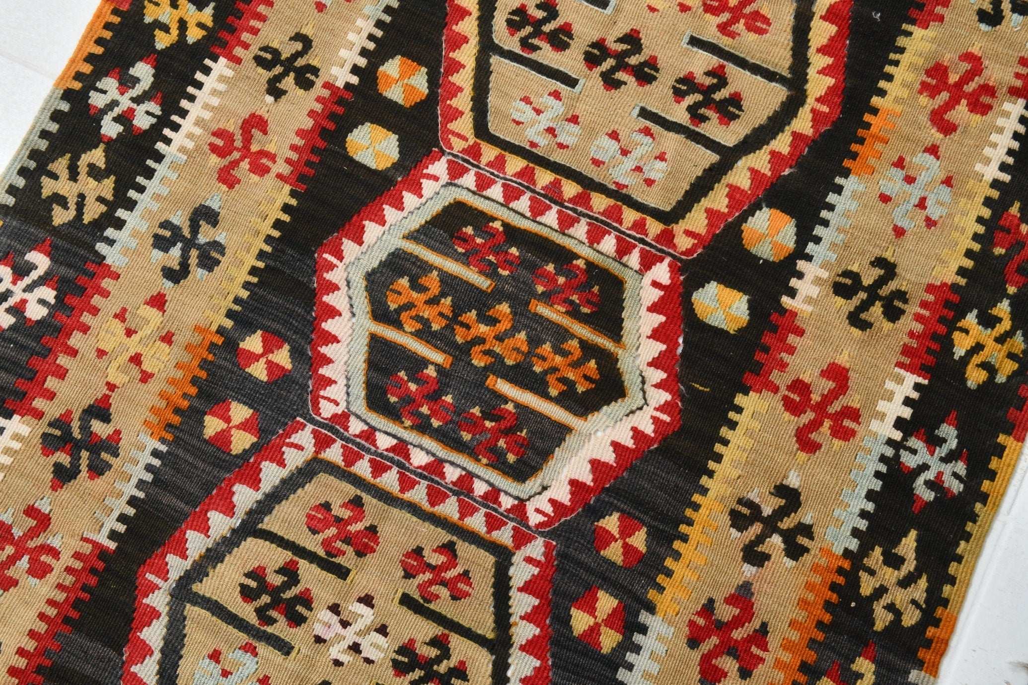Vintage Kilim Anatolian 2'10" x 4'7" ft