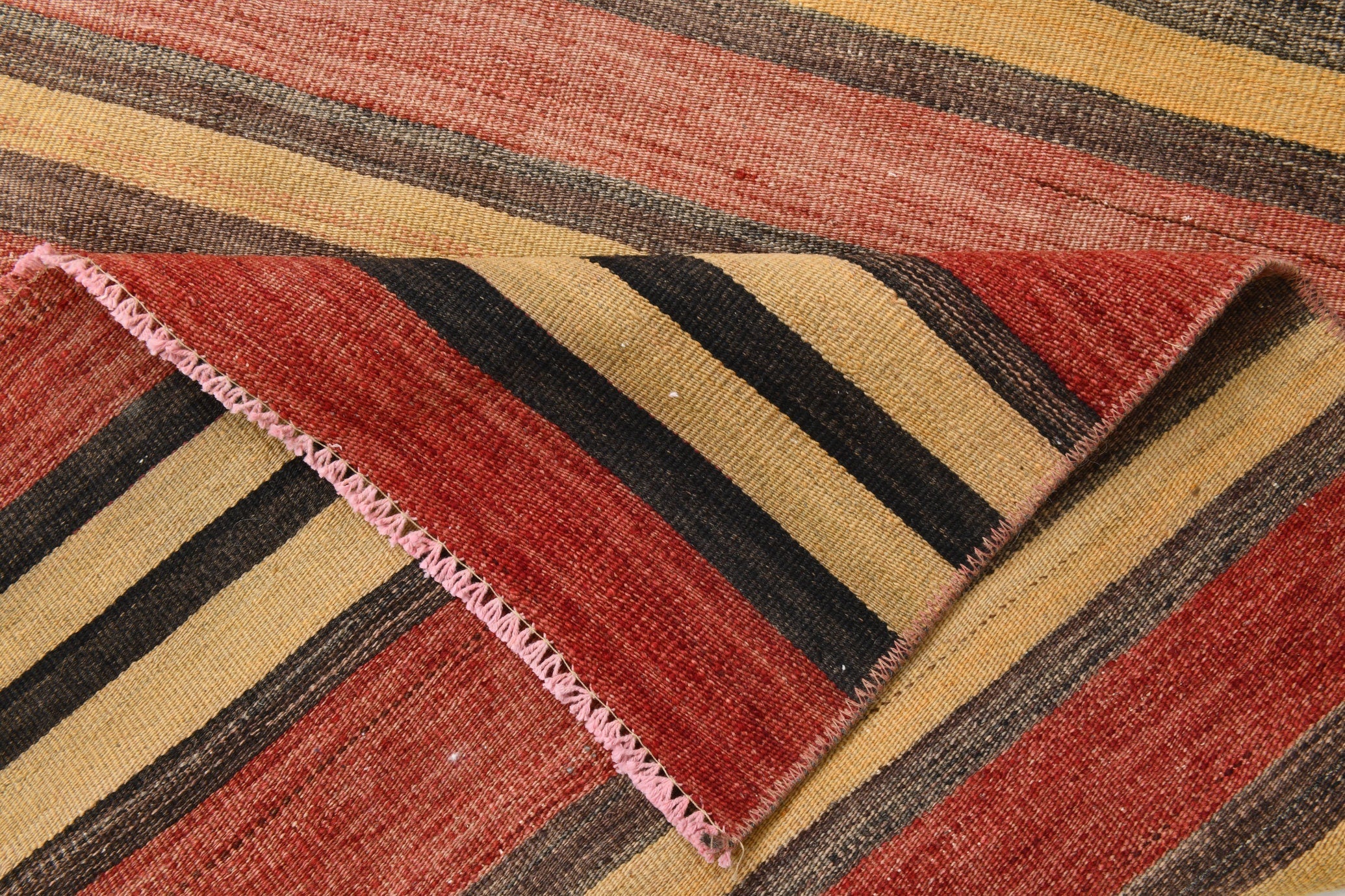 Vintage Kilim Anatolian 2'11" x 10'1" ft