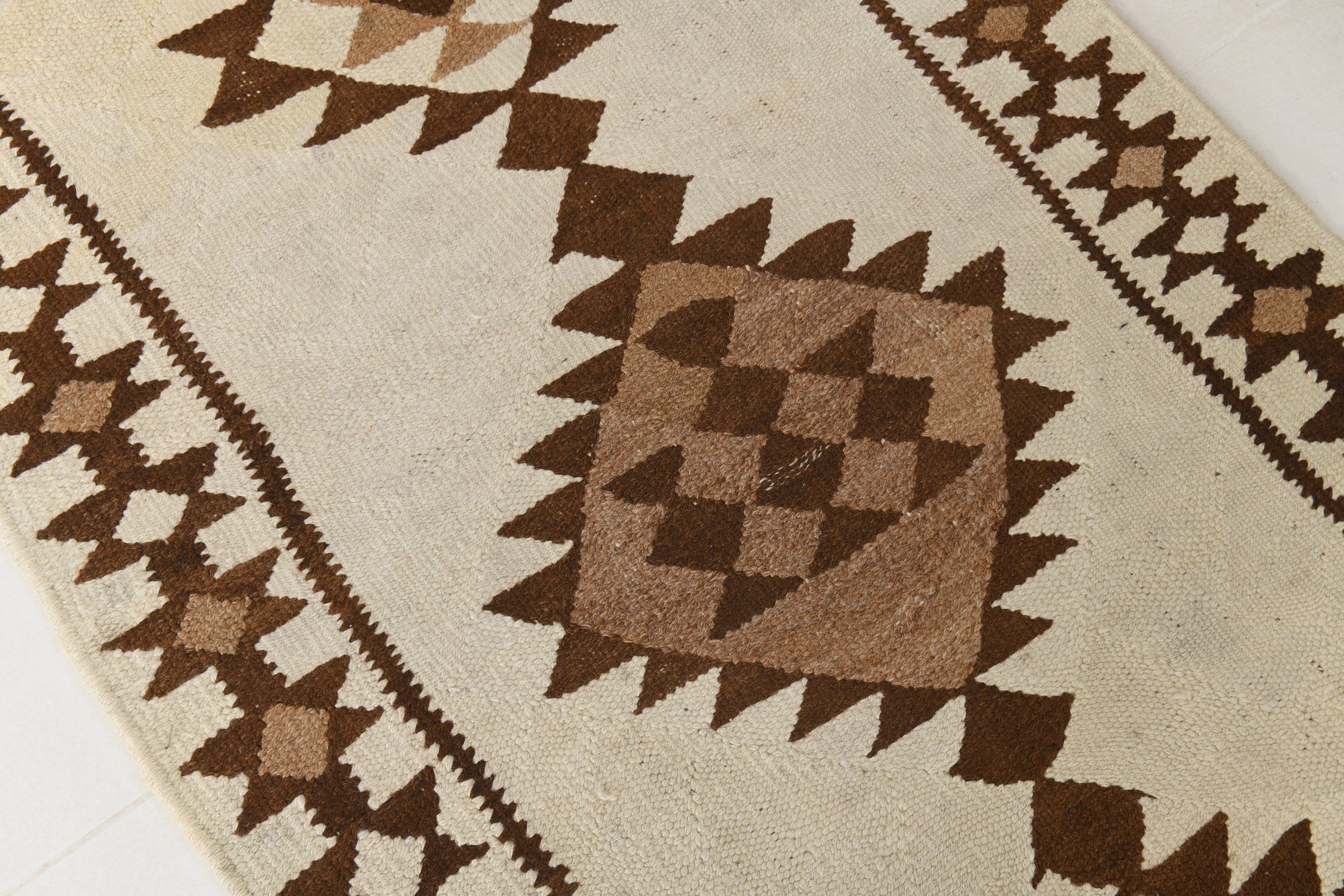 Vintage Kilim Anatolian 2’11’’ x 10’2’’ ft