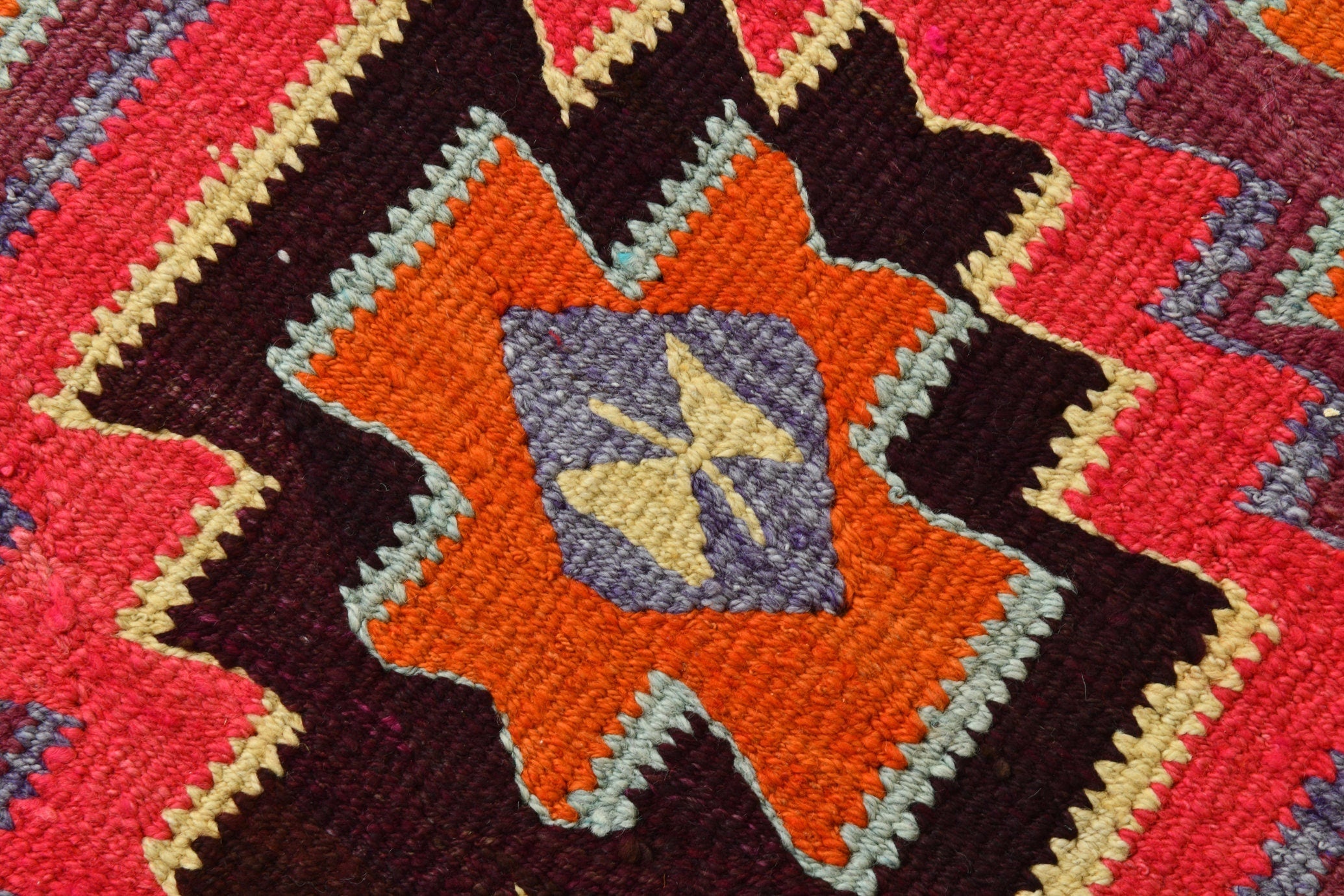 Vintage Kilim Anatolian 2’11’’ x 11’4’’ ft