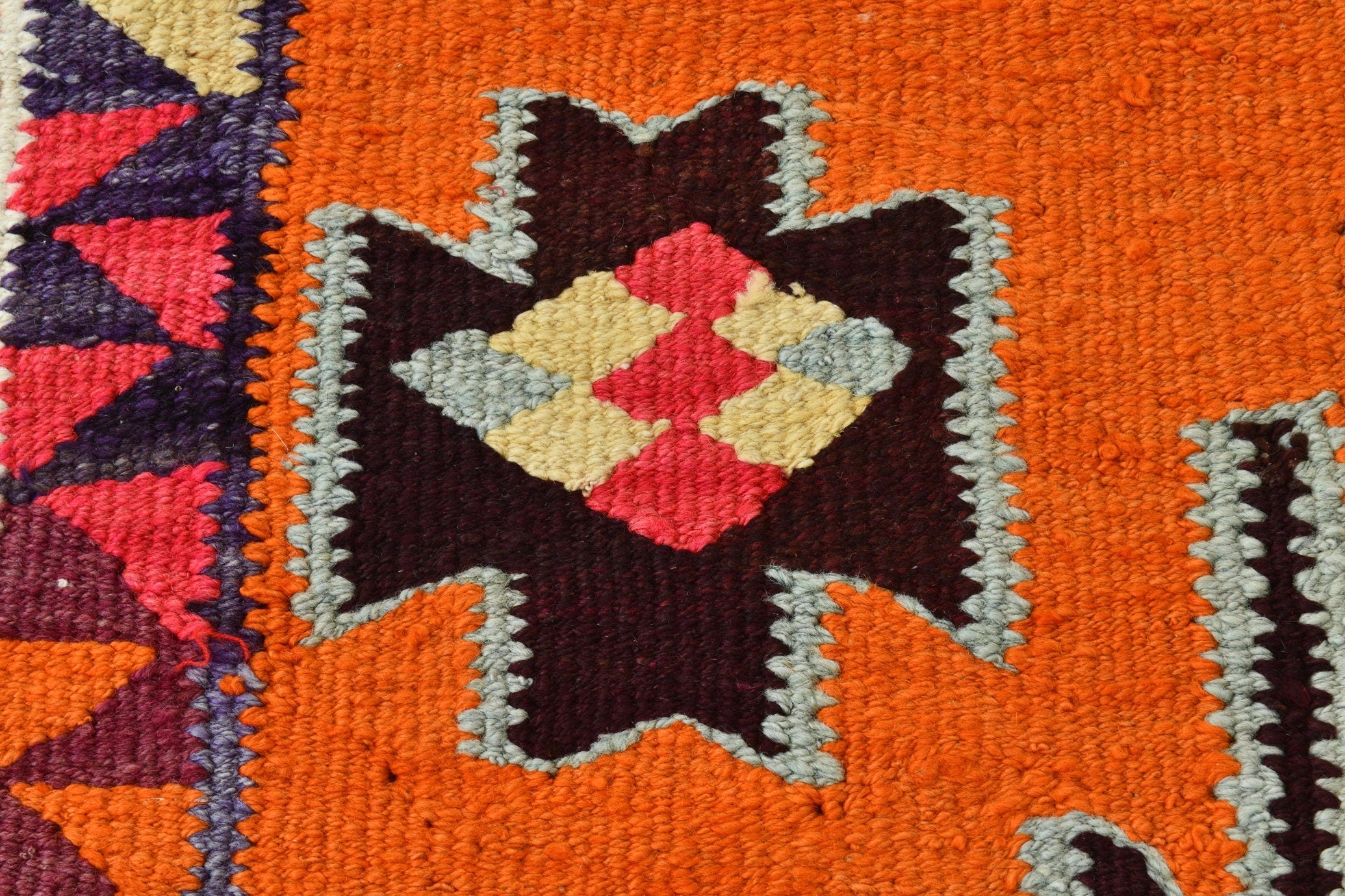 Vintage Kilim Anatolian 2’11’’ x 11’4’’ ft