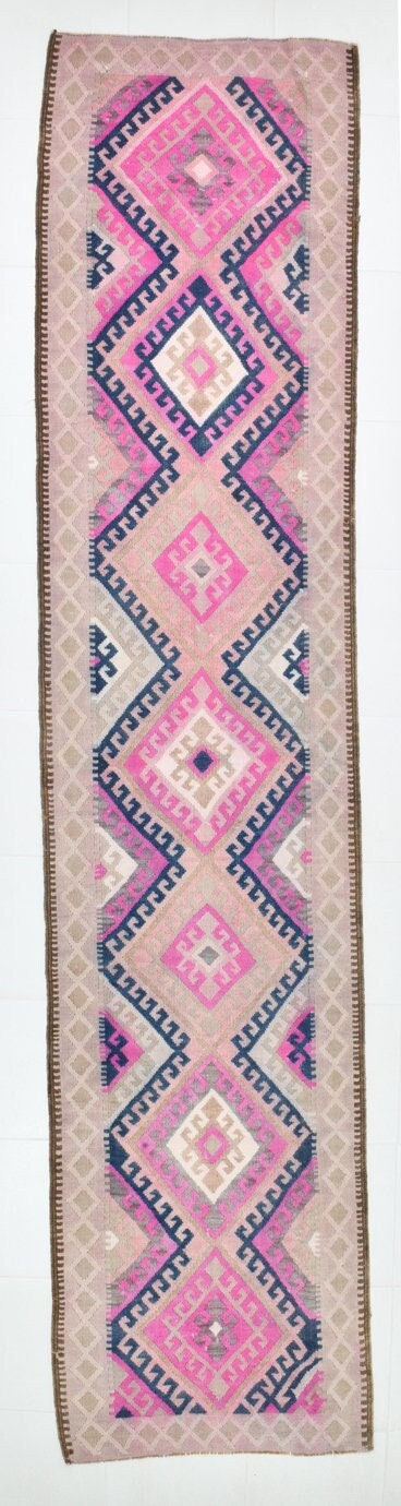 Vintage Kilim Anatolian 2’11’’ x 12’11’’ ft