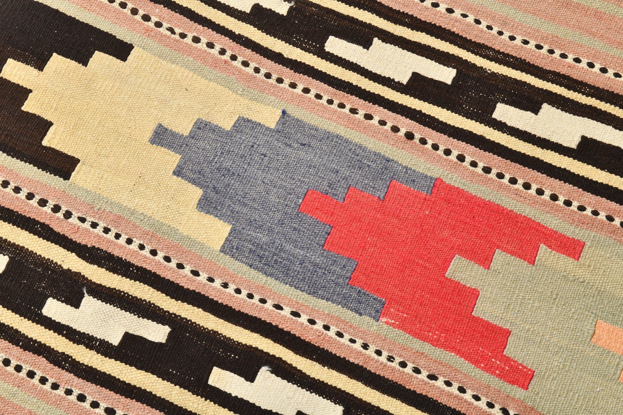 Vintage Kilim Anatolian 2’11’’ x 12’2’’ ft