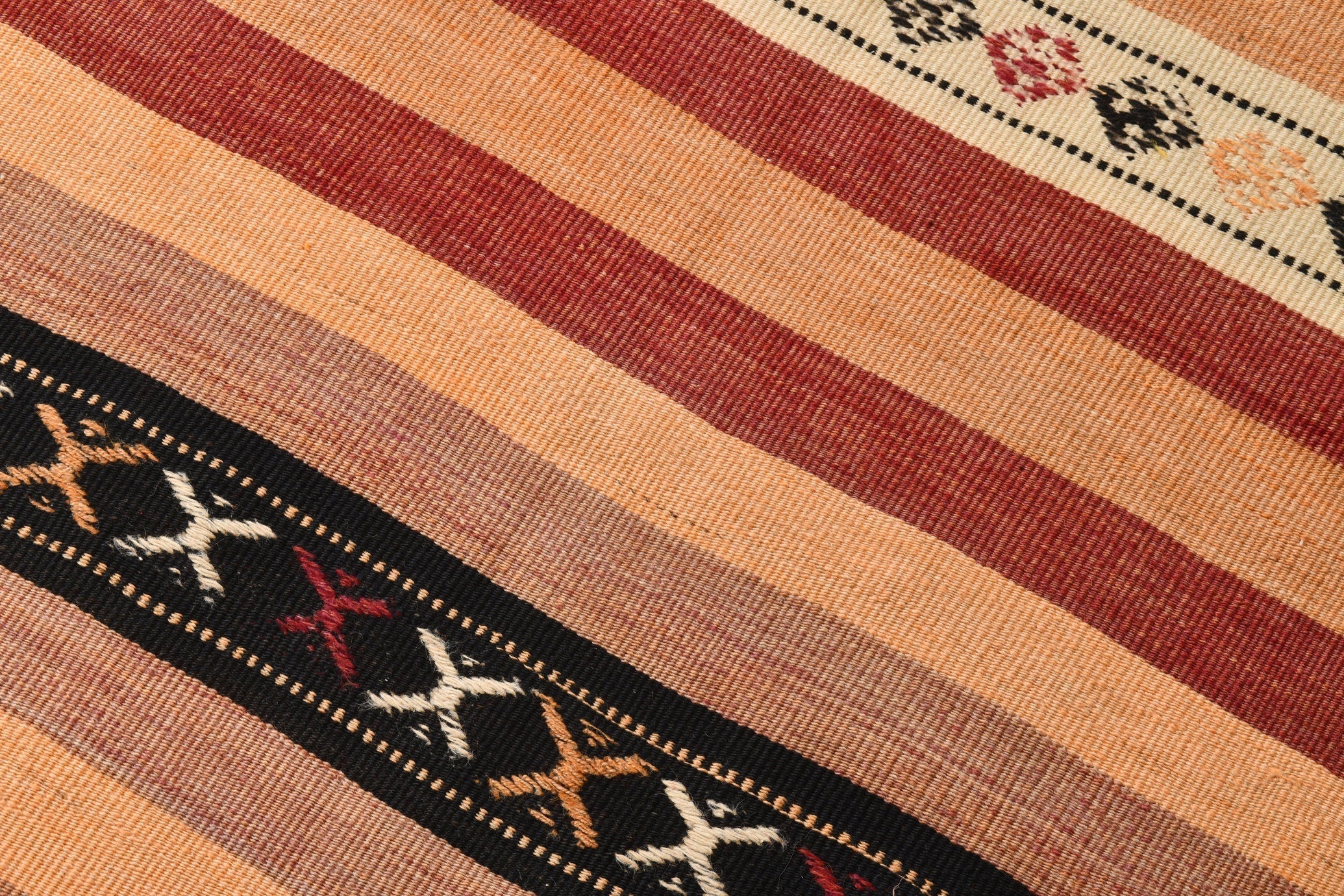 Vintage Kilim Anatolian 2’11’’ x 13’2’’ ft