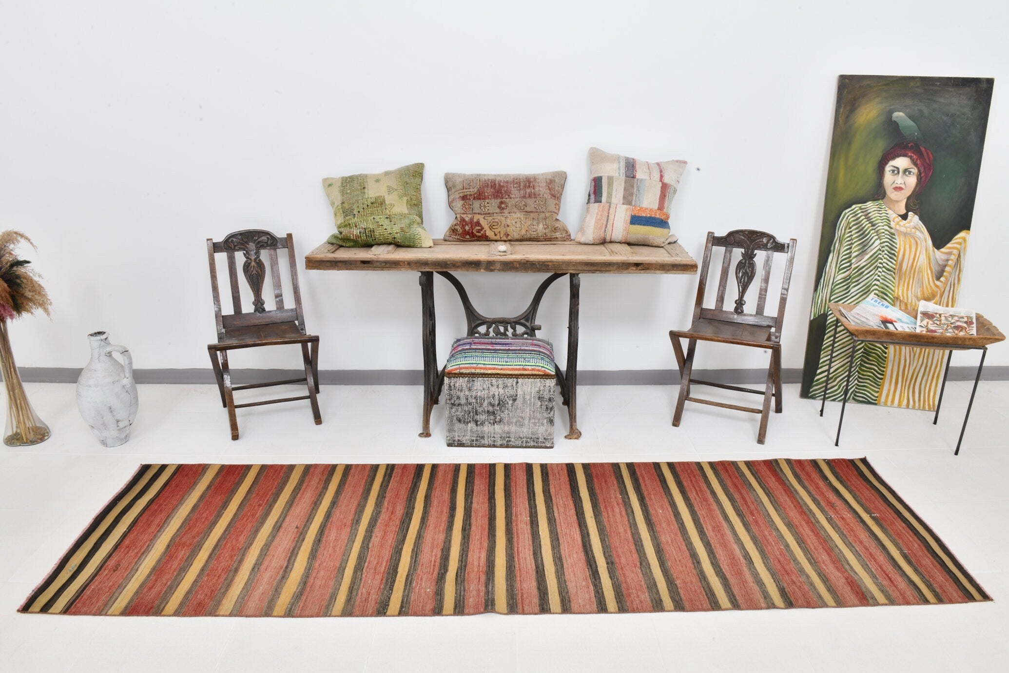 Vintage Kilim Anatolian 2’11’’ x 9’11’’ ft