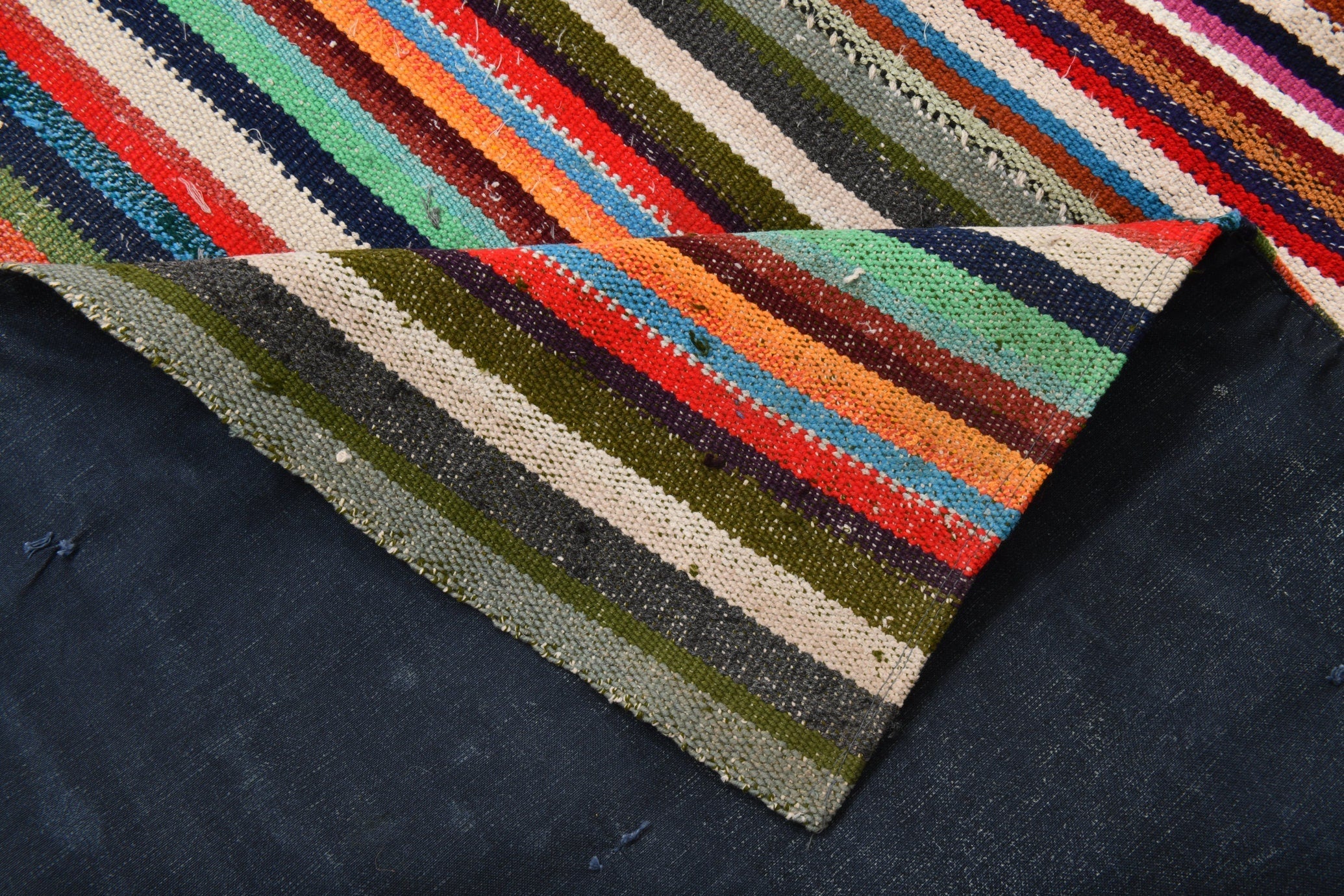 Vintage Kilim Anatolian 2’12’’ x 10’3’’ ft