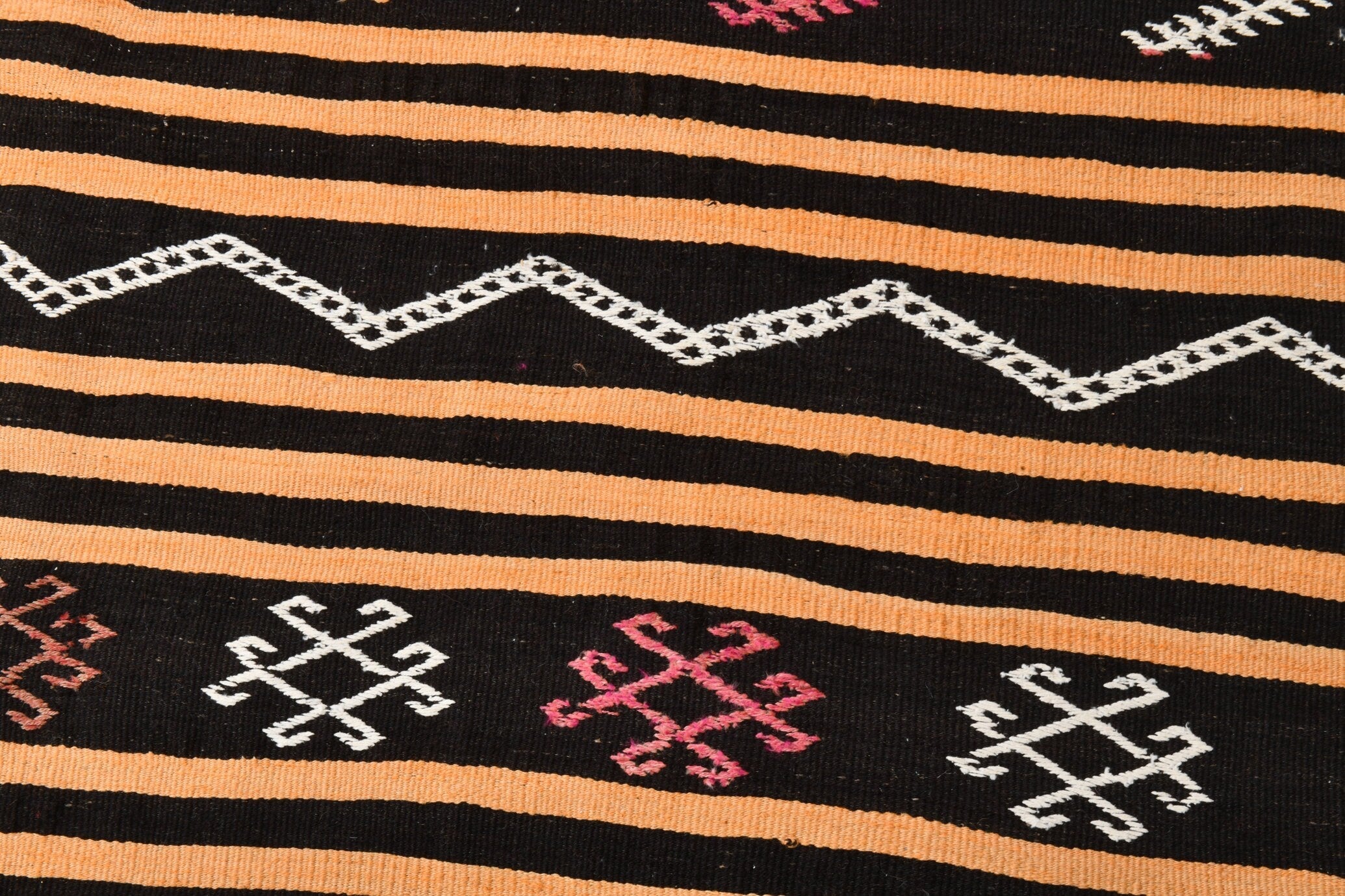 Vintage Kilim Anatolian 2'12" x 11'5" ft