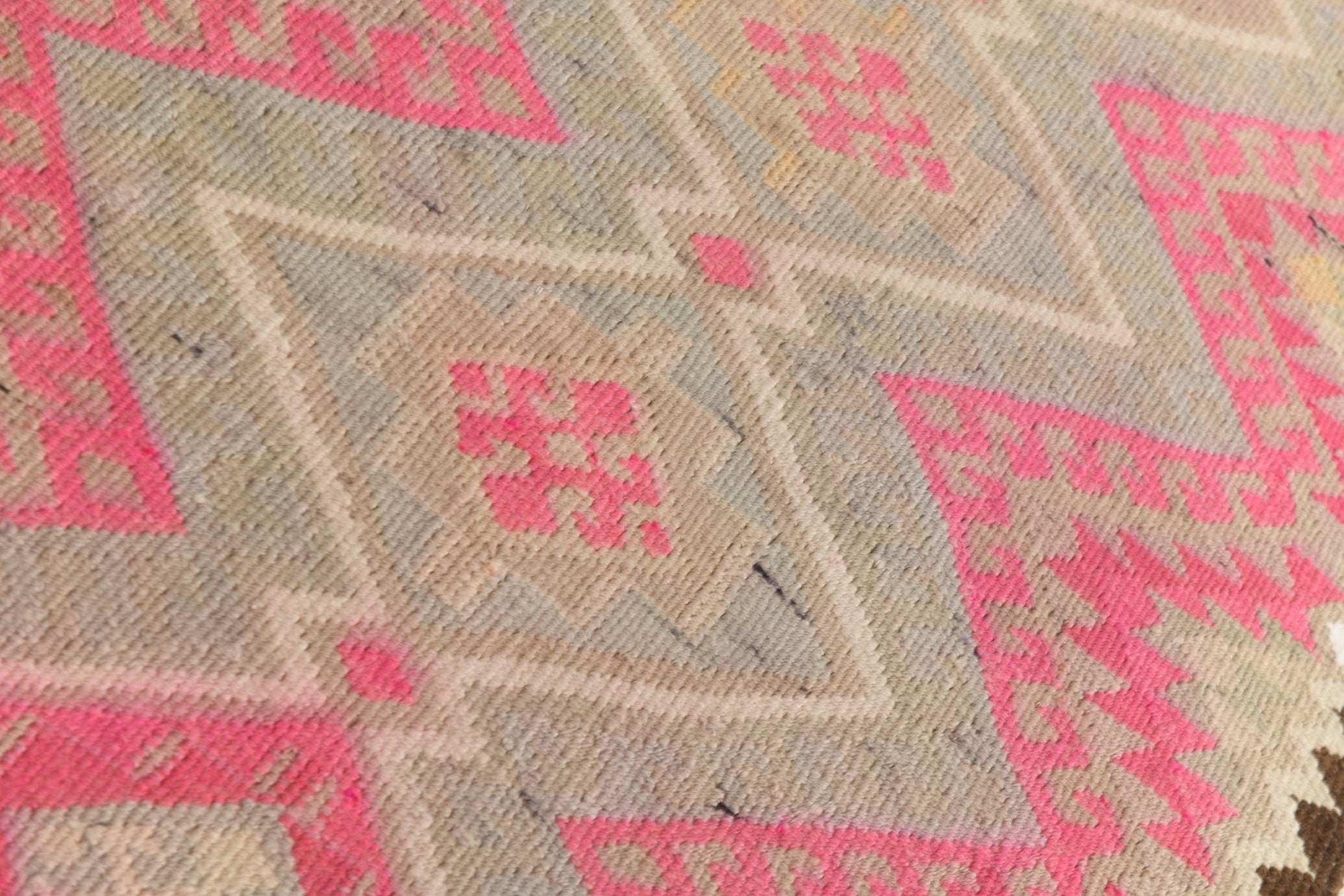 Vintage Kilim Anatolian 2’12’’ x 15’7’’ ft