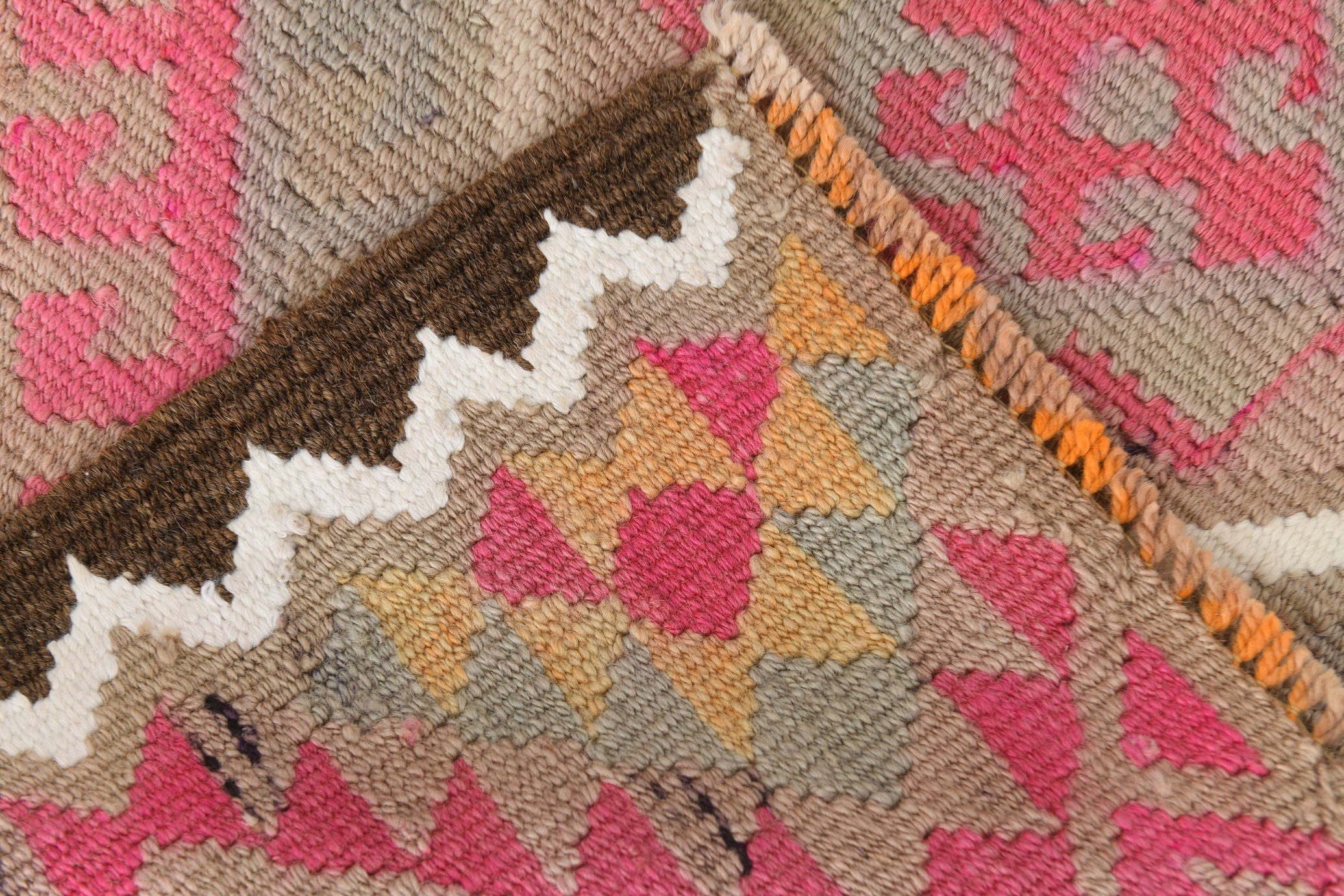 Vintage Kilim Anatolian 2’12’’ x 15’7’’ ft