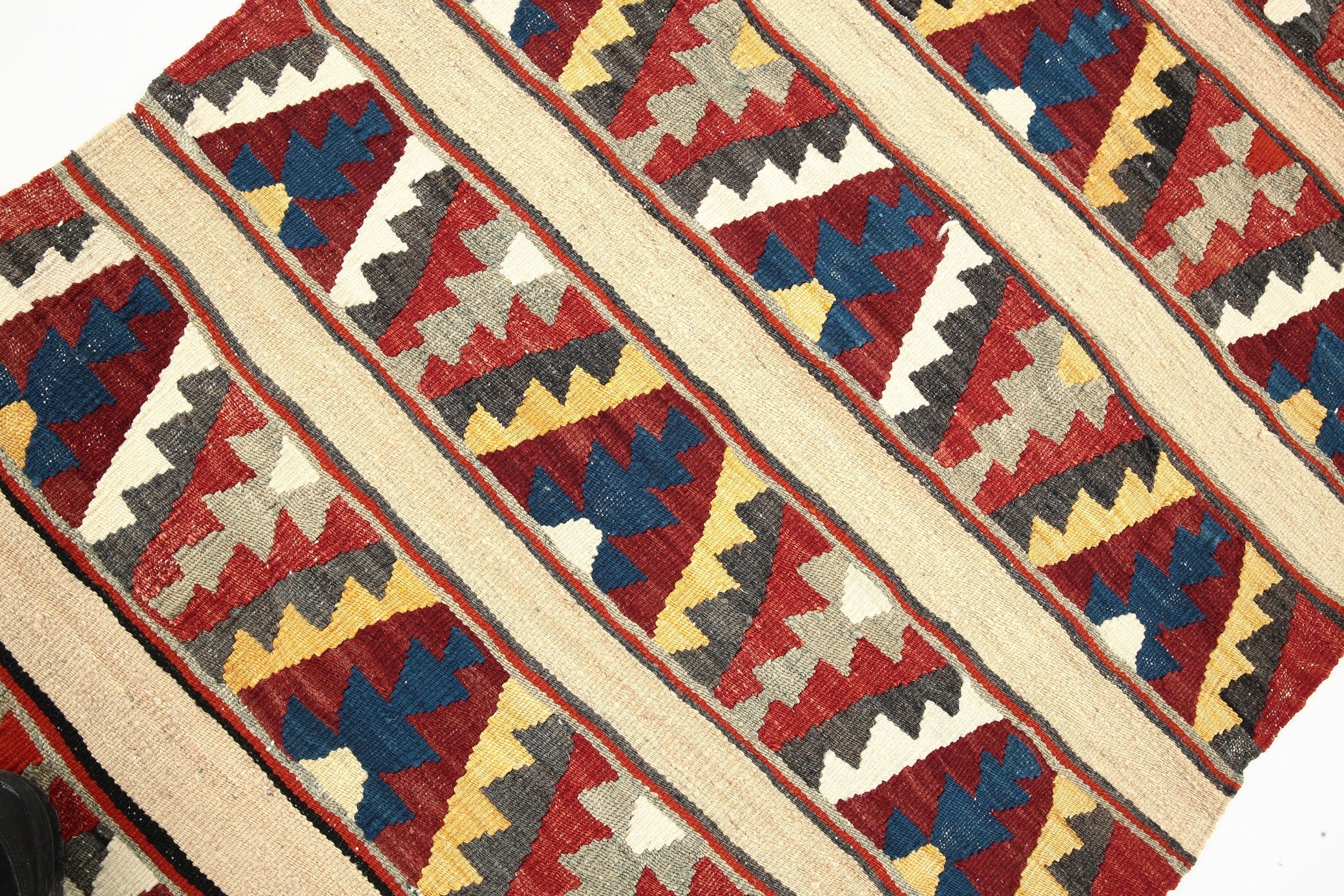 Vintage Kilim Anatolian 2'12" x 4'8" ft