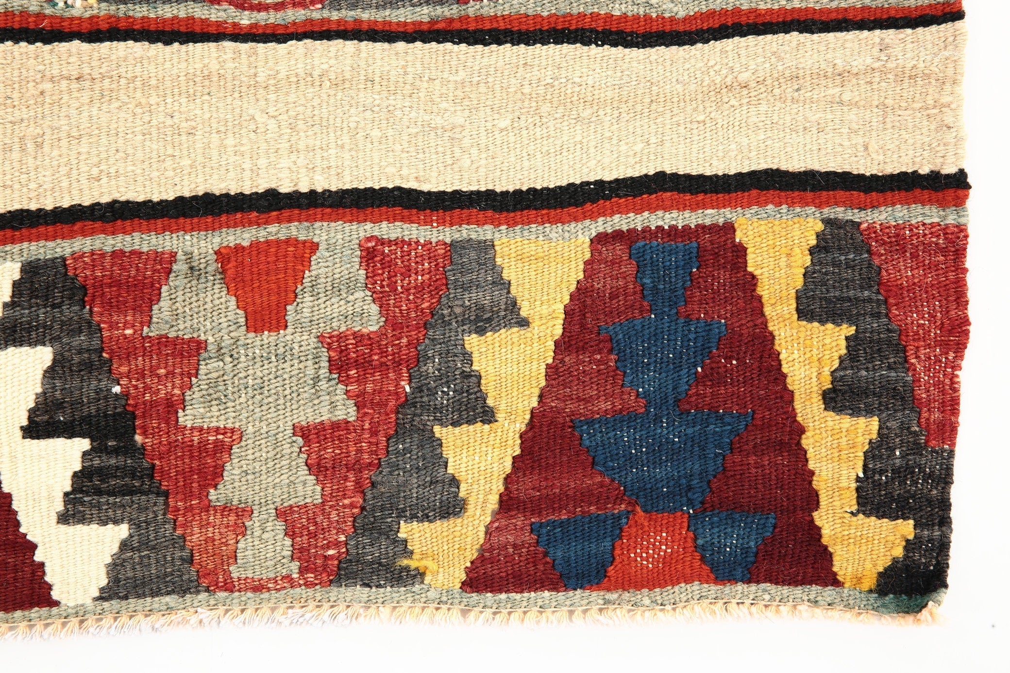 Vintage Kilim Anatolian 2'12" x 4'8" ft