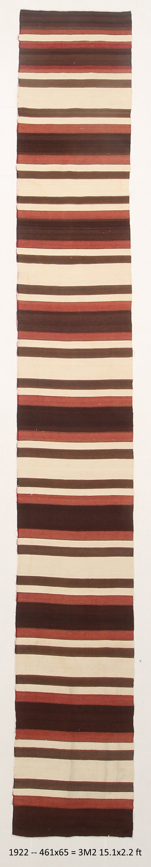Vintage Kilim Anatolian 2'2" x 15'1" ft