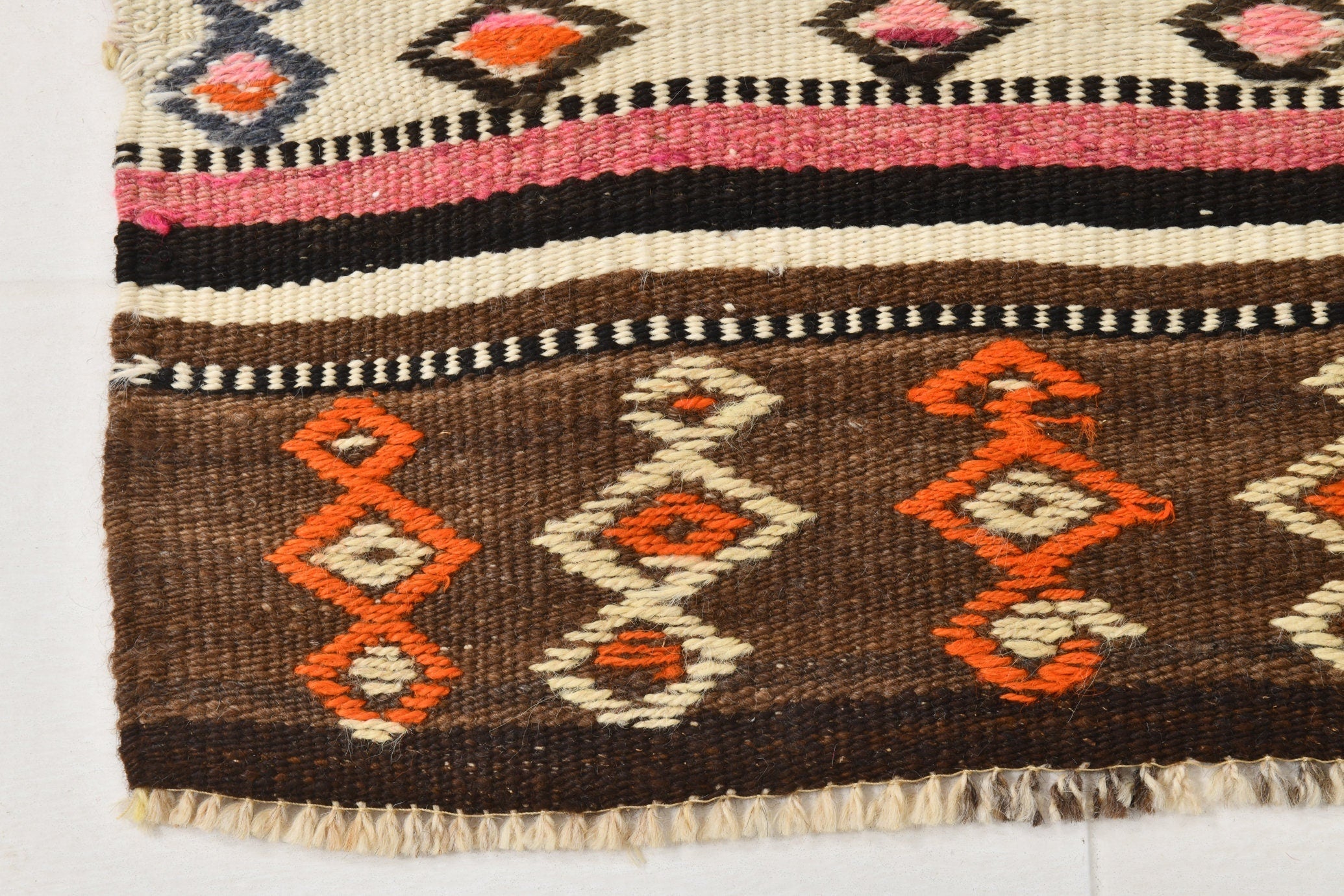 Vintage Kilim Anatolian 2'2" x 8'7" ft