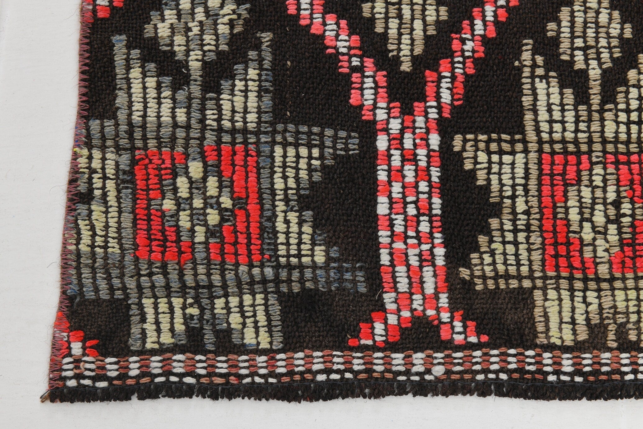 Vintage Kilim Anatolian 2'4" x 8'6" ft