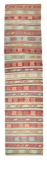 Vintage Kilim Anatolian 2'4" x 9'4" ft