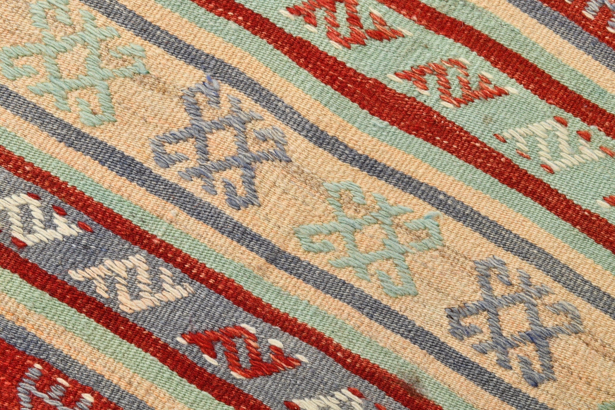 Vintage Kilim Anatolian 2'4" x 9'4" ft