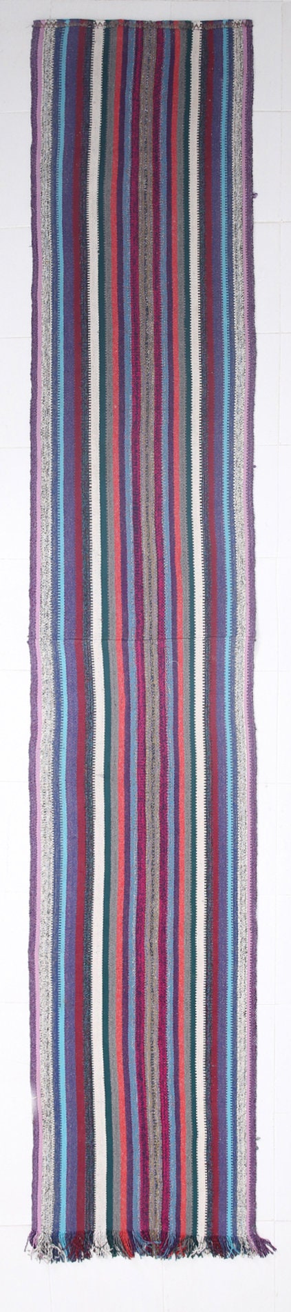 Vintage Kilim Anatolian 2’5’’ x 14’3’’ ft