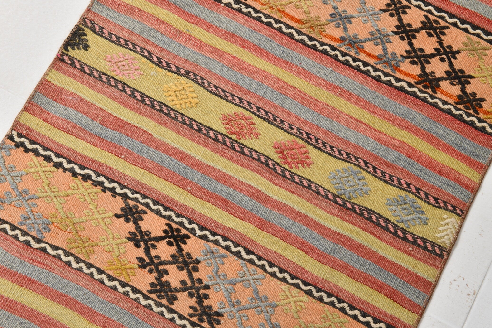 Vintage Kilim Anatolian 2’6’’ x 5’5’’ ft