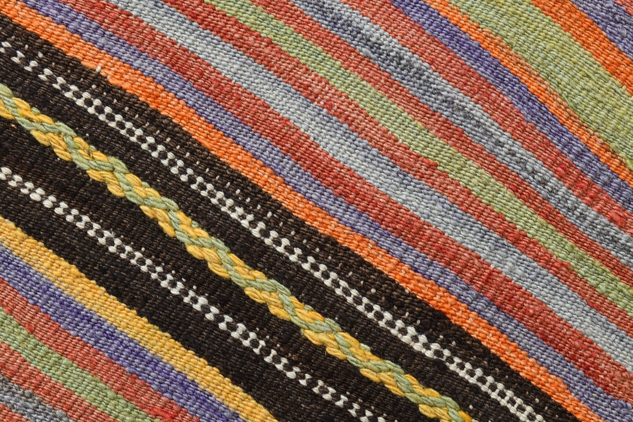 Vintage Kilim Anatolian 2'6" x 7'5" ft