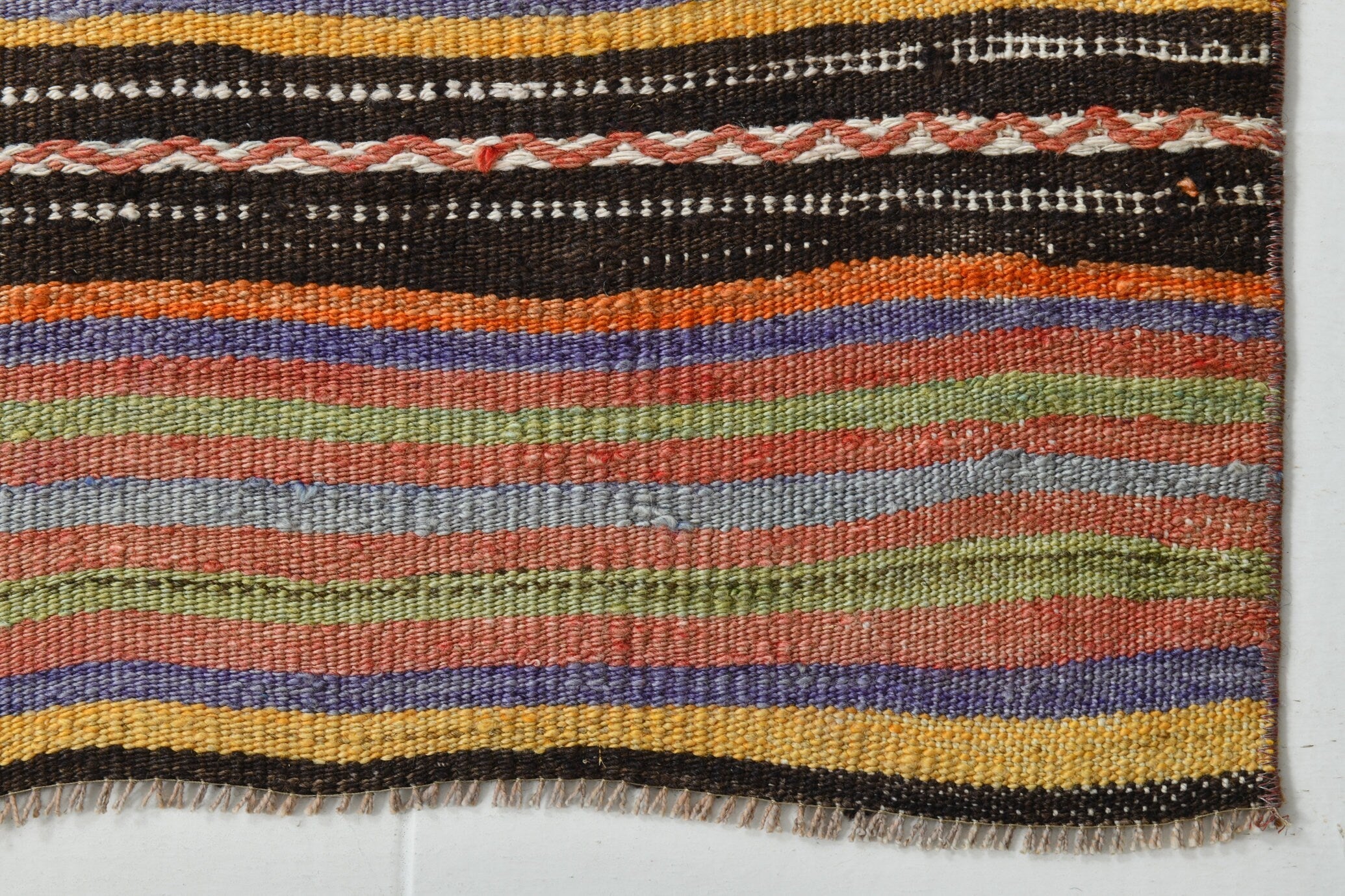 Vintage Kilim Anatolian 2'6" x 7'5" ft
