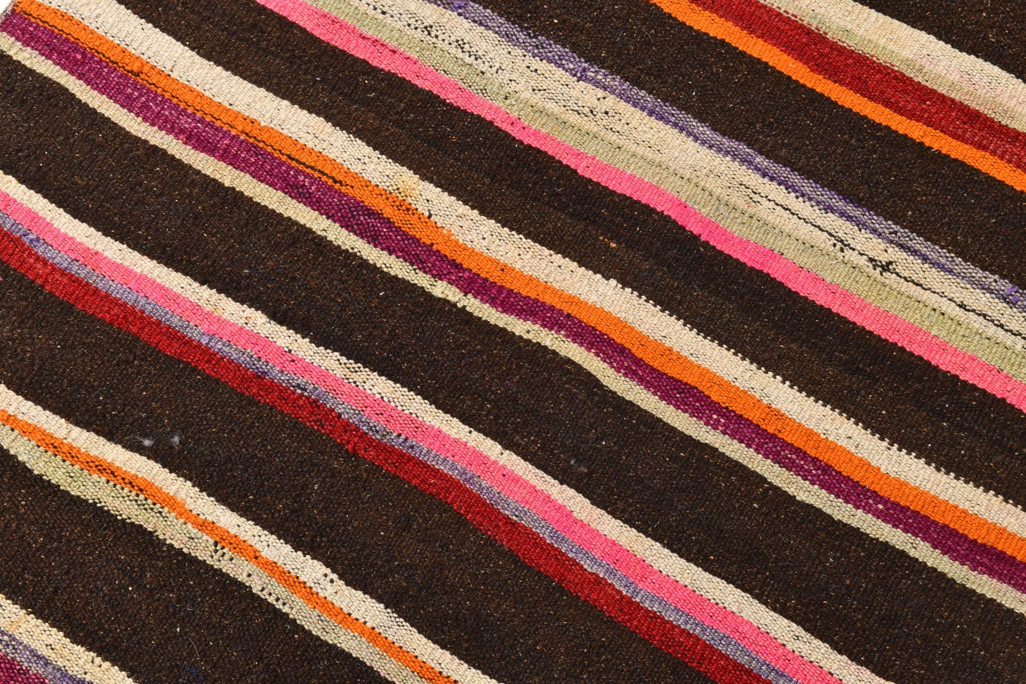Vintage Kilim Anatolian 2'7" x 9'3" ft