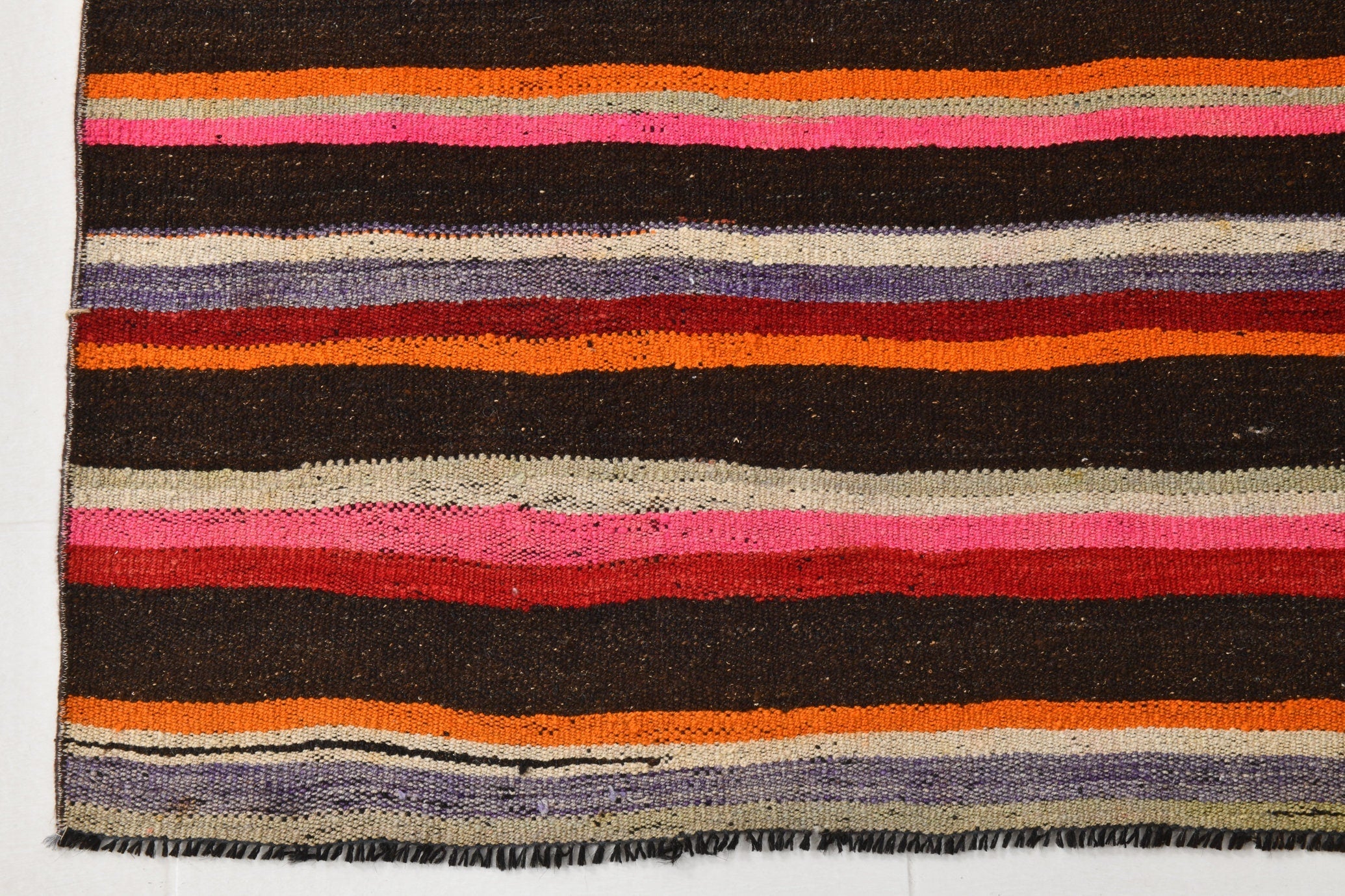 Vintage Kilim Anatolian 2'7" x 9'3" ft