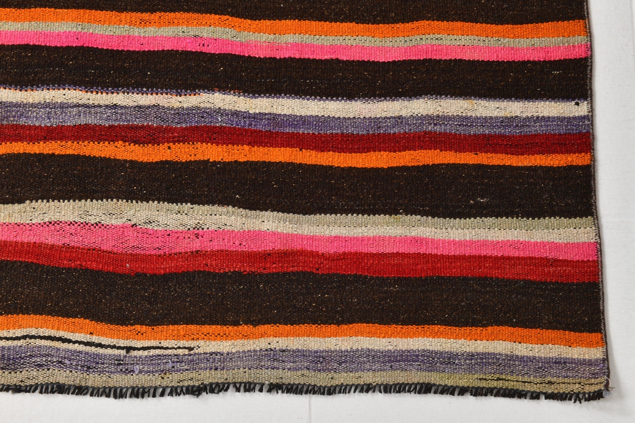 Vintage Kilim Anatolian 2'7" x 9'3" ft
